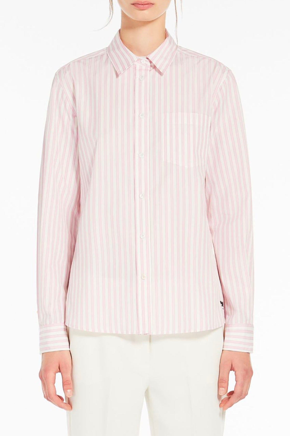 MAXMARA&#39;S BRANDS CAMICIA  Camicia Rigata Donna Max Mara Weekend Bahamas