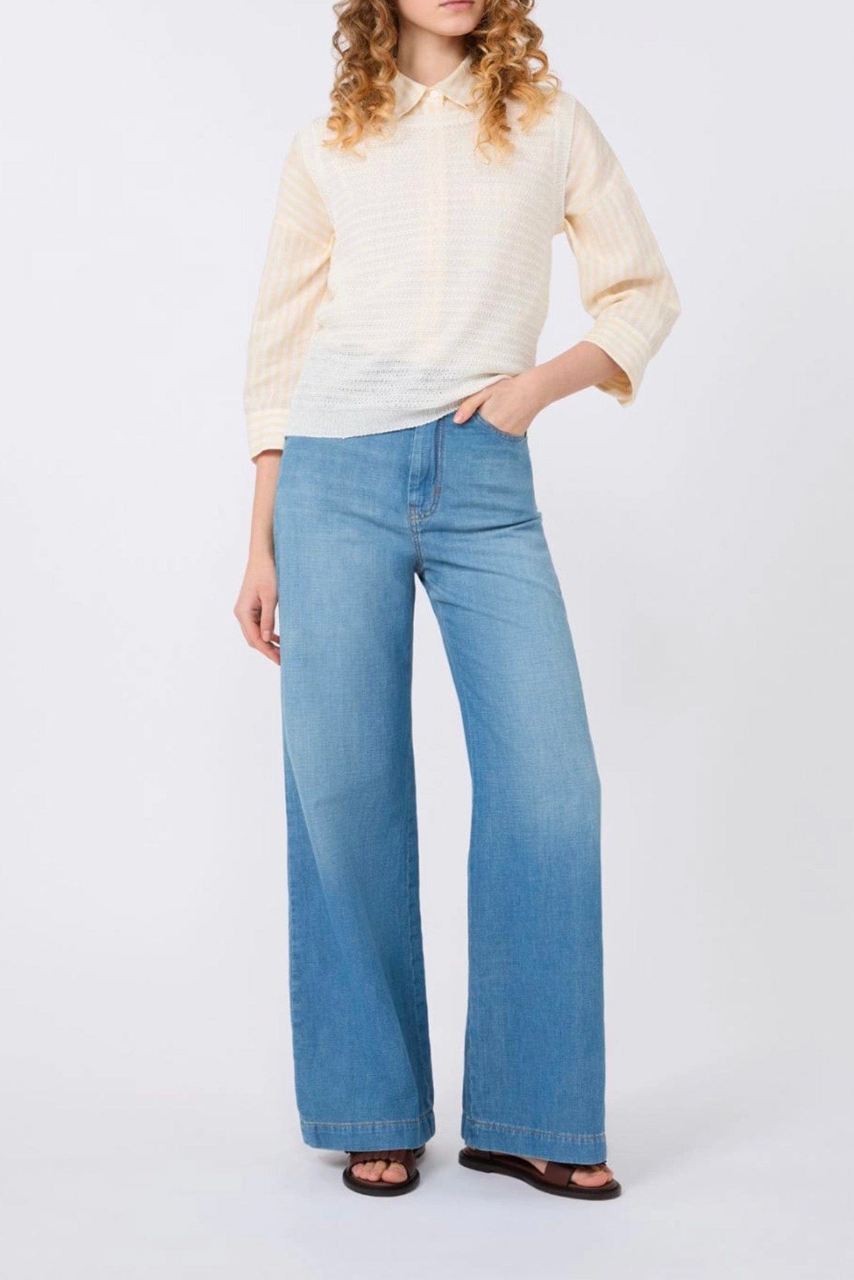 MAXMARA'S BRANDS CAMICIA  Camicia rigata donna Weekend Max Mara Wkdpanetto