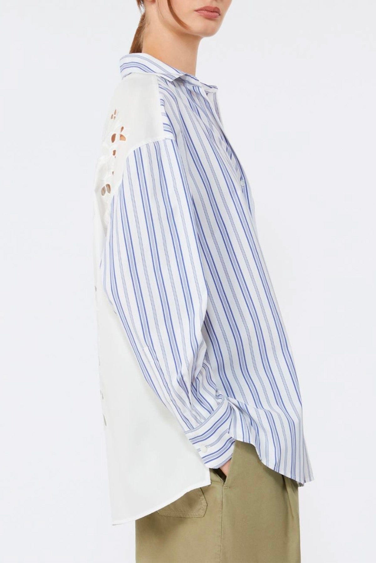 MAXMARA'S BRANDS CAMICIA  Camicia rigata donna Weekend Max Mara Wkdtessile