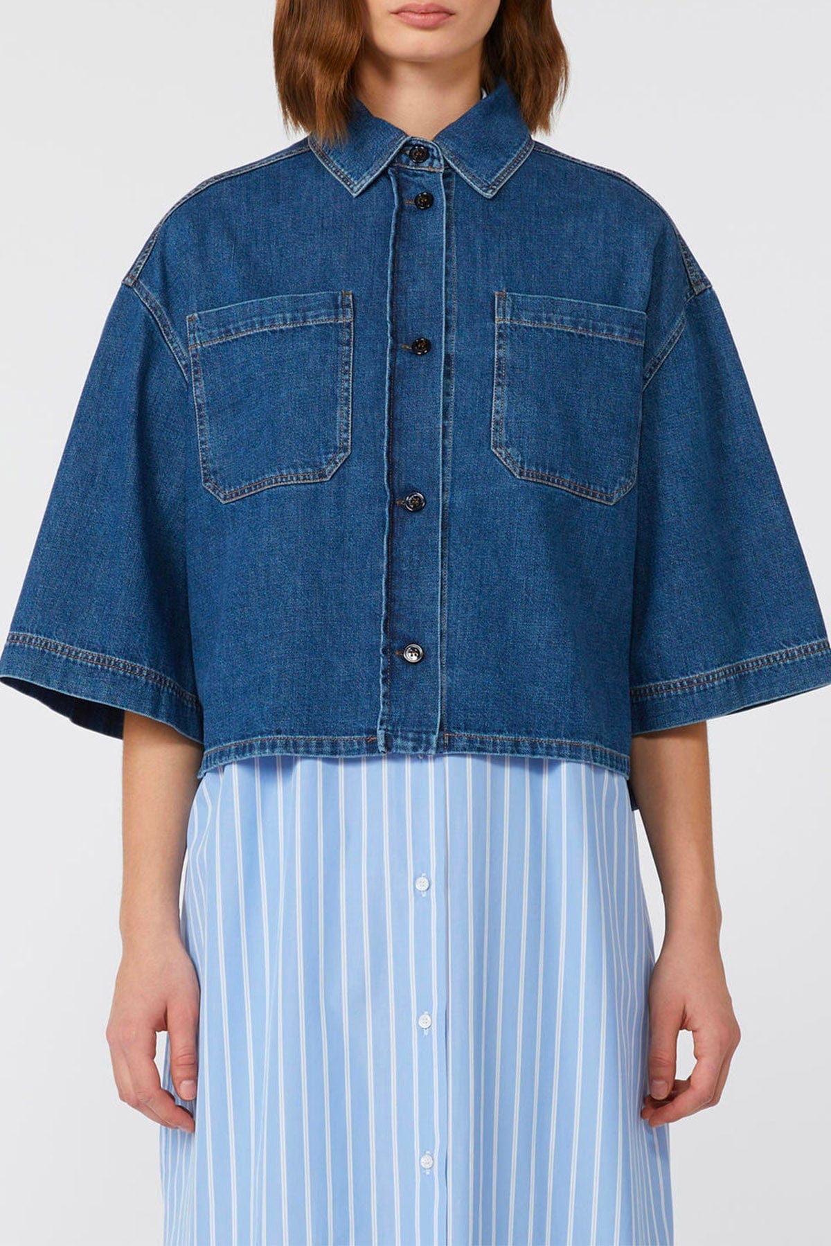 MAXMARA'S BRANDS CAMICIA  DENIM / 34 Camicia in jeans donna Weekend Max Mara Enza