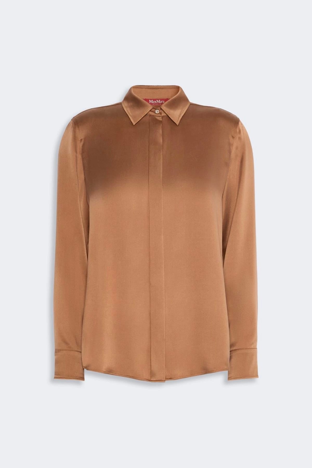 MAXMARA'S BRANDS CAMICIA  BIANCO SETA / 34 Camicia in seta donna Max Mara Studio Mstxero