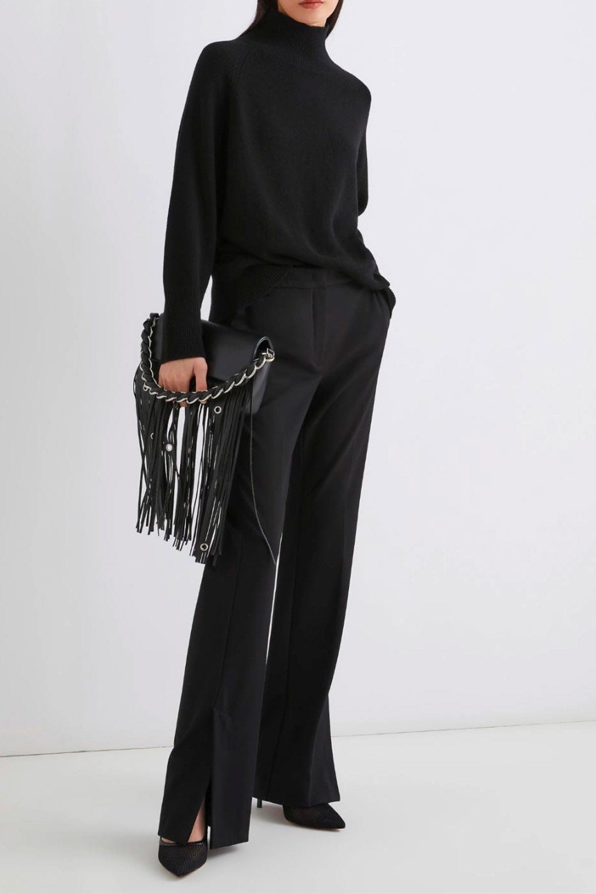MAXMARA&#39;S BRANDS CAMICIA  Pantaloni neri donna Marella Artur
