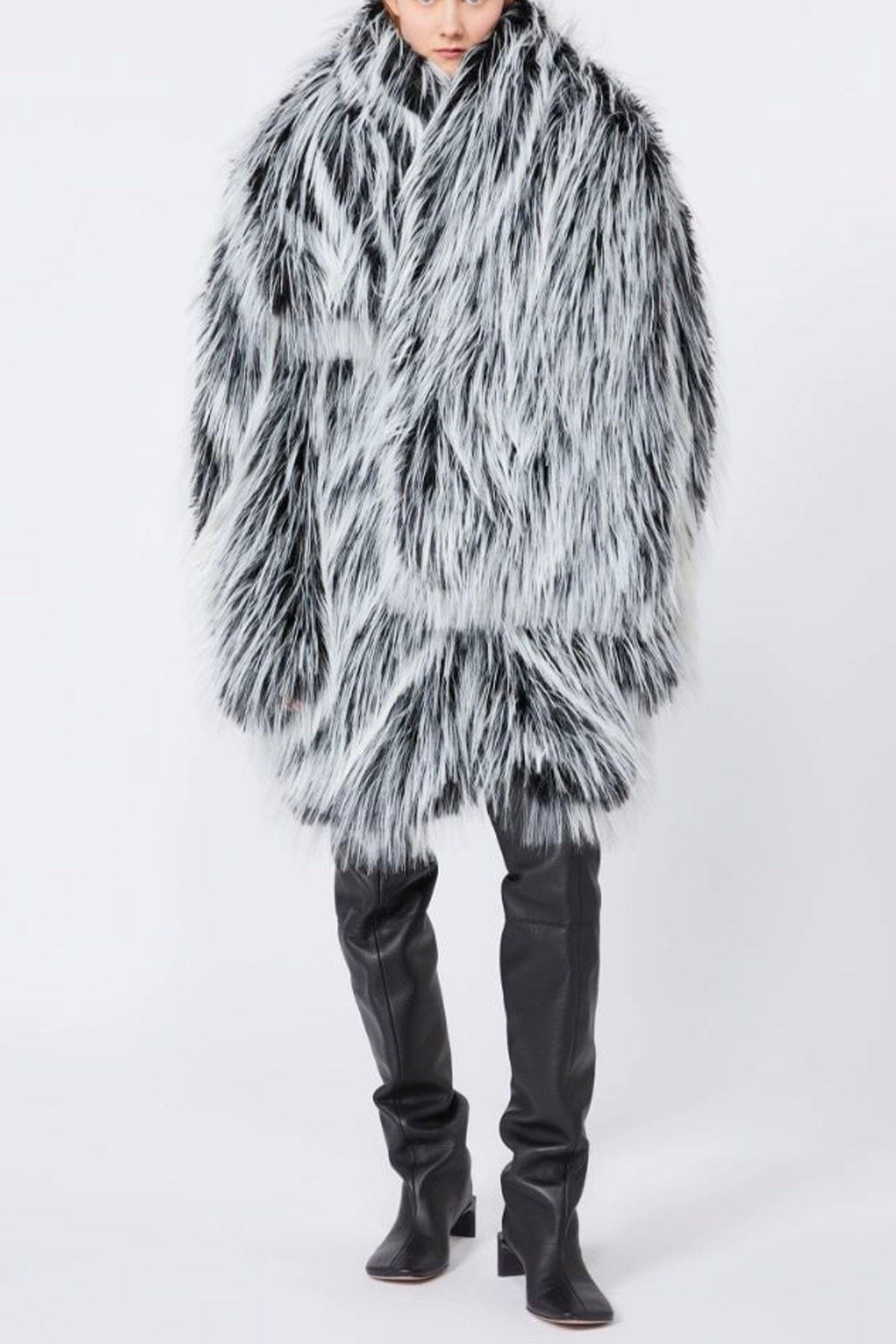 MAXMARA&#39;S BRANDS CAPOSPALLA ASPET. PELLIC Cappotto con frange donna Sportmax Adesso1234