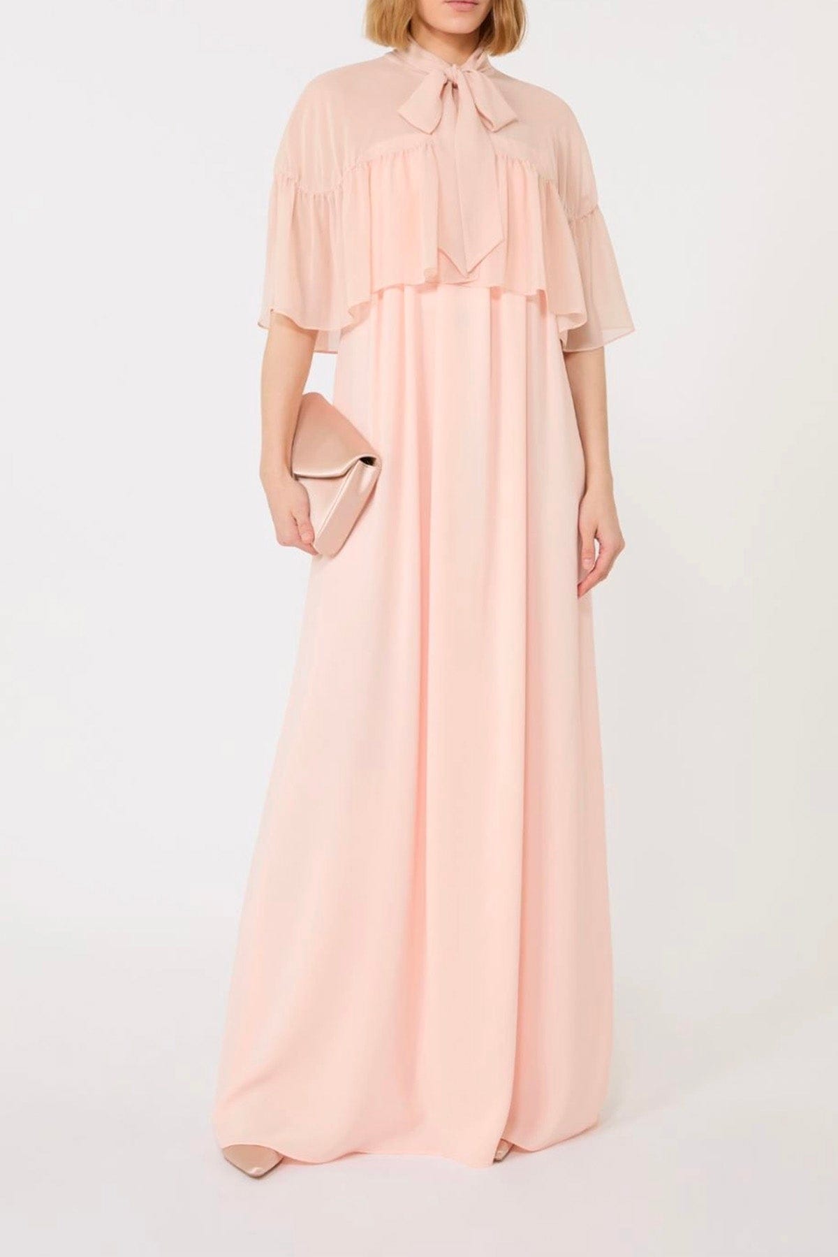 MAXMARA'S BRANDS CAPPA-MANTELLA-PONCHO Cappa in seta donna Max Mara Mxanegozi