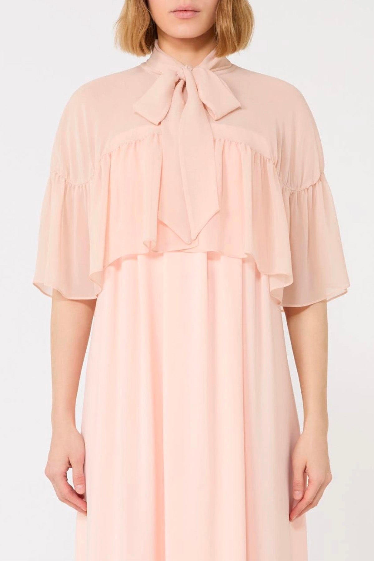 MAXMARA'S BRANDS CAPPA-MANTELLA-PONCHO Cappa in seta donna Max Mara Mxanegozi