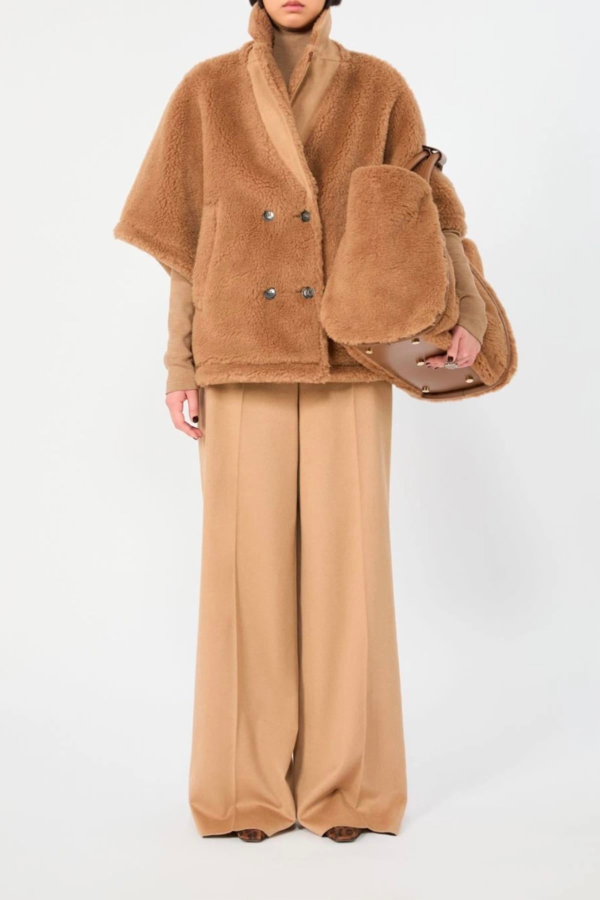 MAXMARA'S BRANDS CAPPA-MANTELLA-PONCHO Cappa reversibile Teddy Max Mara Mxamemo