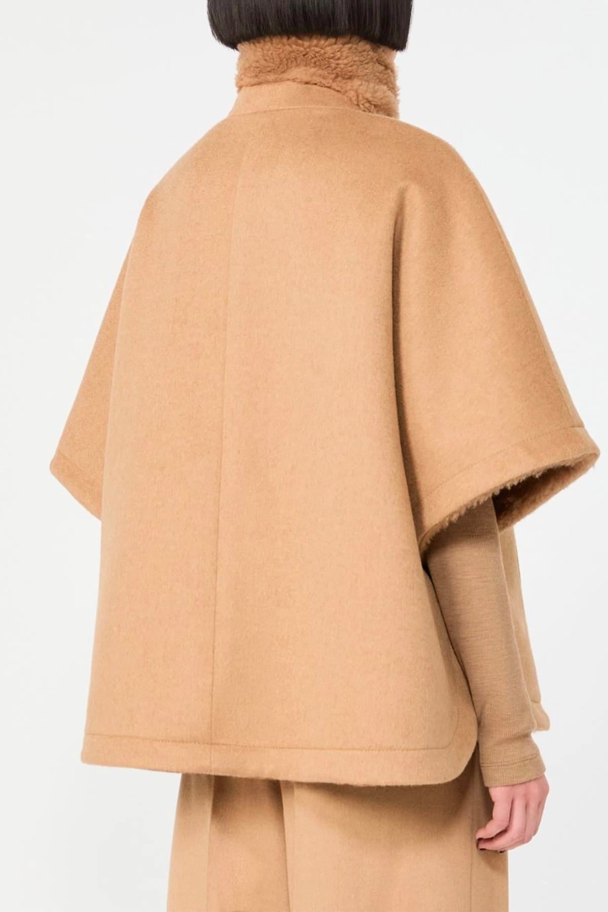 MAXMARA'S BRANDS CAPPA-MANTELLA-PONCHO Cappa reversibile Teddy Max Mara Mxamemo