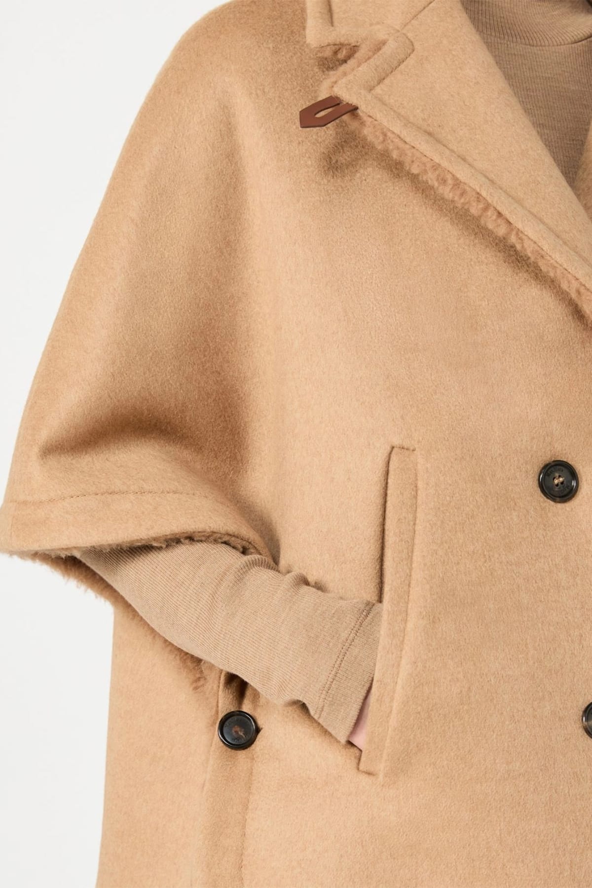 MAXMARA'S BRANDS CAPPA-MANTELLA-PONCHO Cappa reversibile Teddy Max Mara Mxamemo