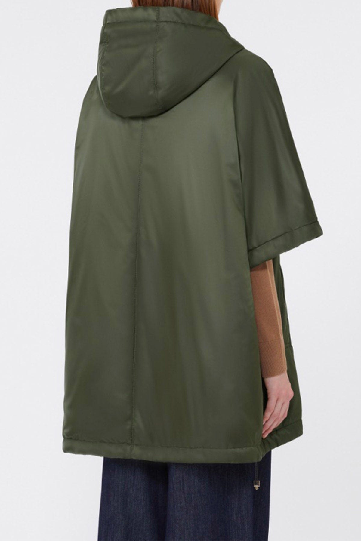 MAXMARA&#39;S BRANDS CAPPA-MANTELLA-PONCHO Imbottito camelux antigoccia Max Mara The Cube Greenci