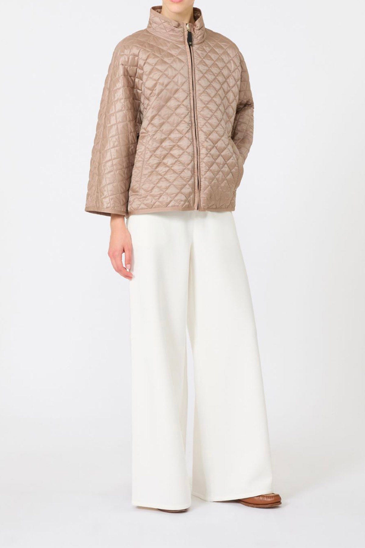 MAXMARA&#39;S BRANDS CAPPA-MANTELLA-PONCHO Imbottito trapuntato donna Max Mara The Cube Delfina