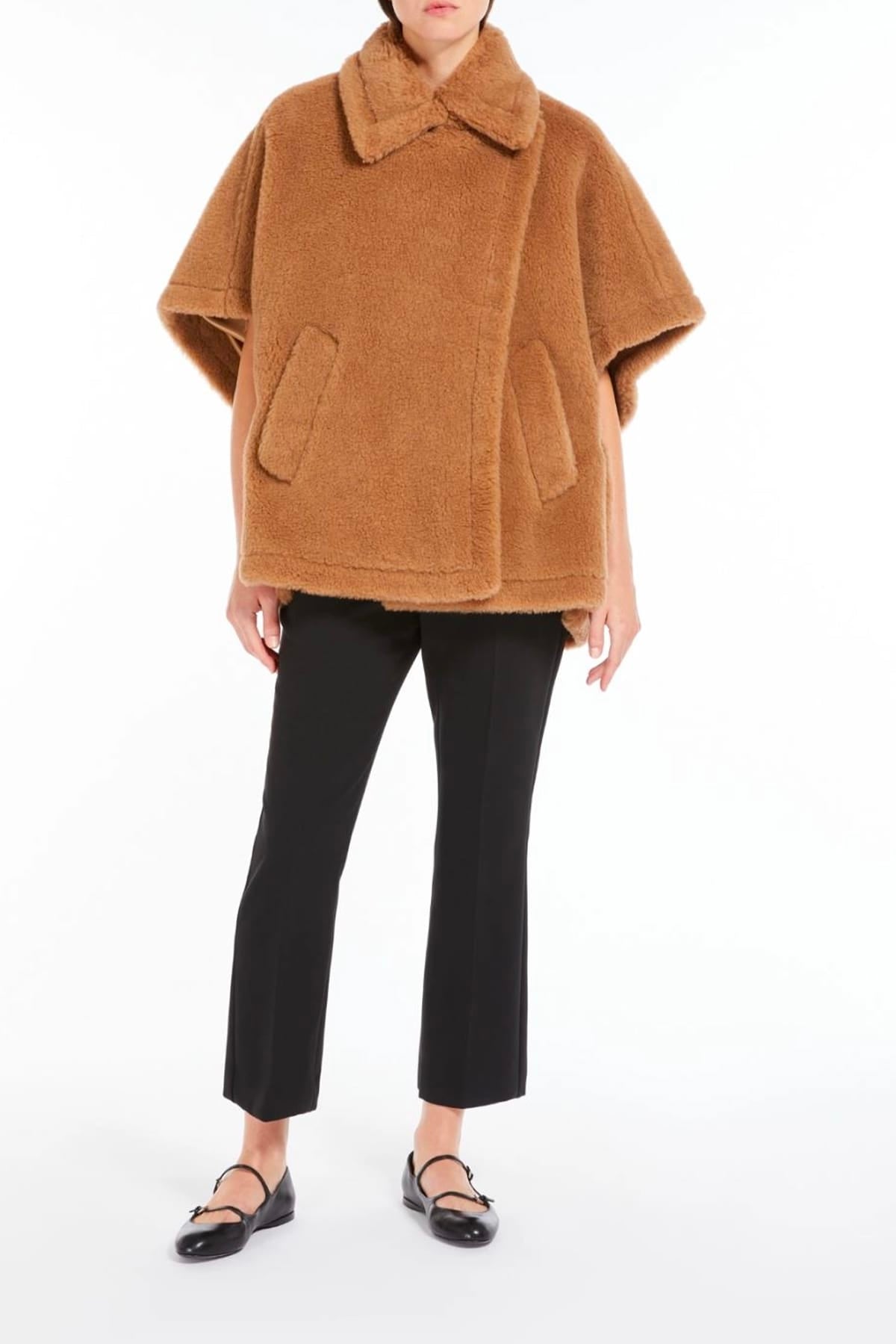 MAXMARA'S BRANDS CAPPA-MANTELLA-PONCHO Mantella teddy Max Mara Tebe