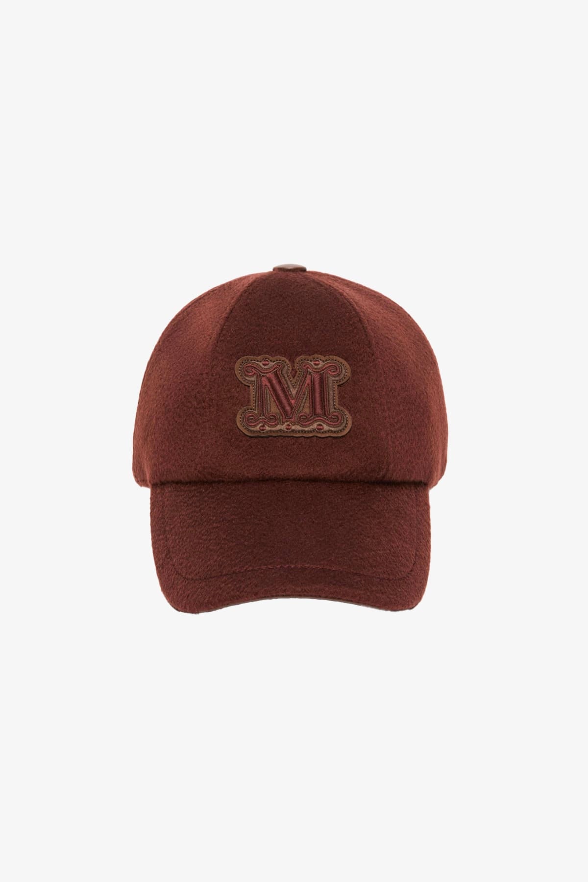 MAXMARA'S BRANDS CAPPELLO-BERRETTO  BRUCIATO / 54 Cappello da baseballl in cashmere donna Max Mara Mxaordine