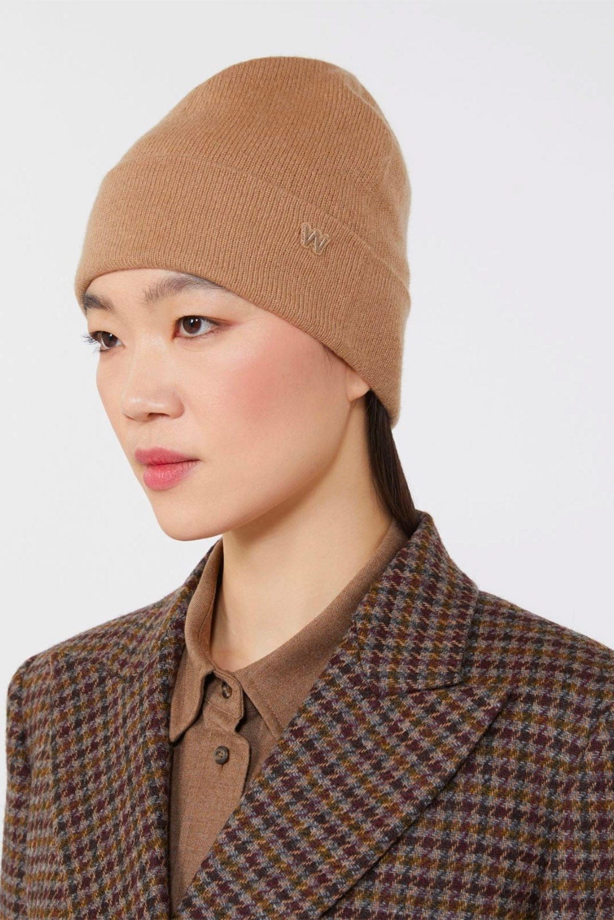 MAXMARA'S BRANDS CAPPELLO-BERRETTO  CAMMELLO / UNICA Caimanonew cappello in cashmere donna Max Mara Weekend