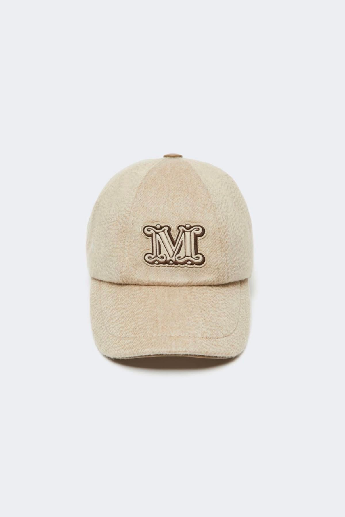 MAXMARA'S BRANDS CAPPELLO-BERRETTO  Cappello da baseballl in cashmere cacha donna Max Mara Mxaordine