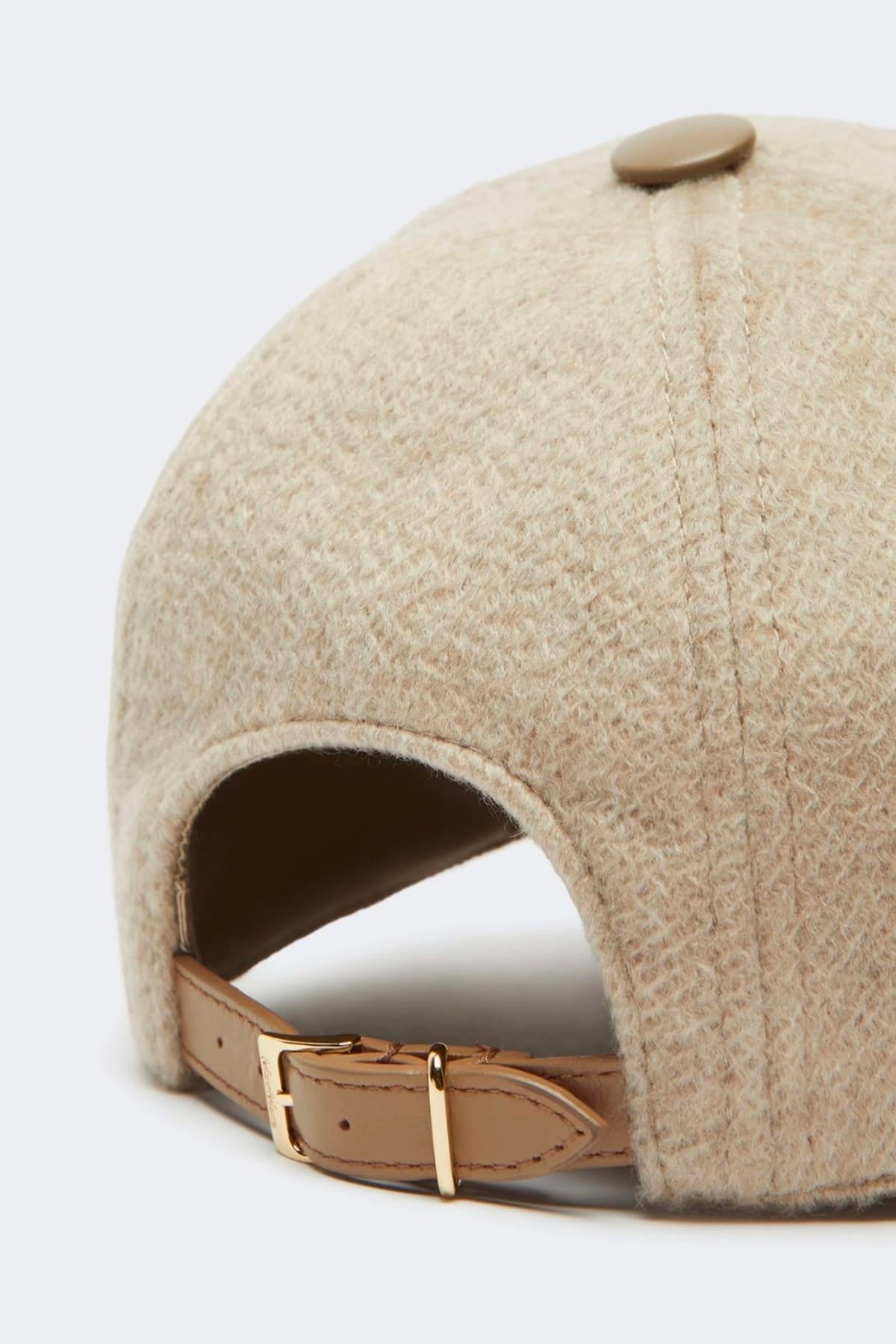 MAXMARA'S BRANDS CAPPELLO-BERRETTO  Cappello da baseballl in cashmere cacha donna Max Mara Mxaordine