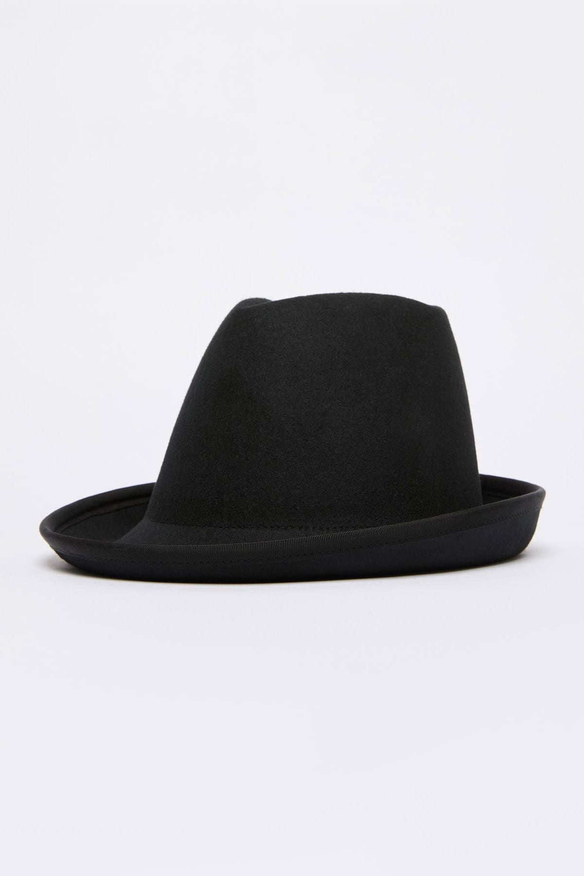 MAXMARA'S BRANDS CAPPELLO-BERRETTO  NERO / 54 Cappello in feltro nero donna Max Mara Weekend Wkaedile
