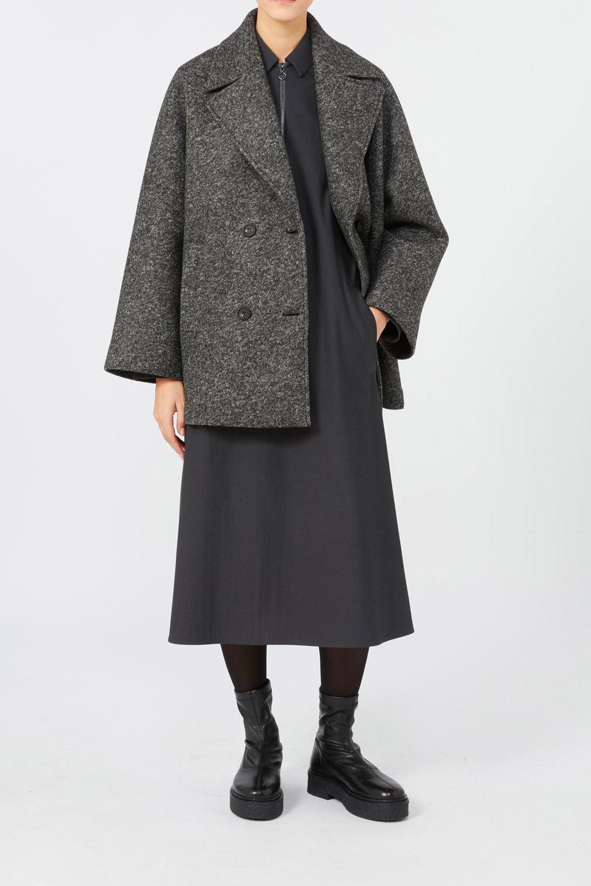 MAXMARA&#39;S BRANDS CAPPOTTO GIACCO JERSEY Caban donna Max Mara MM Obliqua