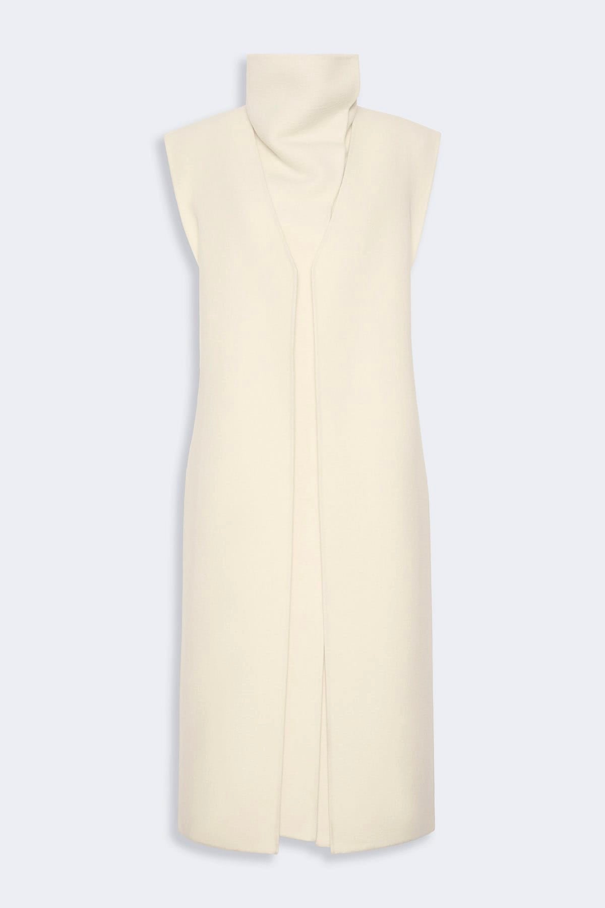 MAXMARA'S BRANDS CAPPOTTO GIACCONE SMAN BIANCO LATTE / 34 Cappotto senza maniche donna Sportmax Sfilata Spsnigella