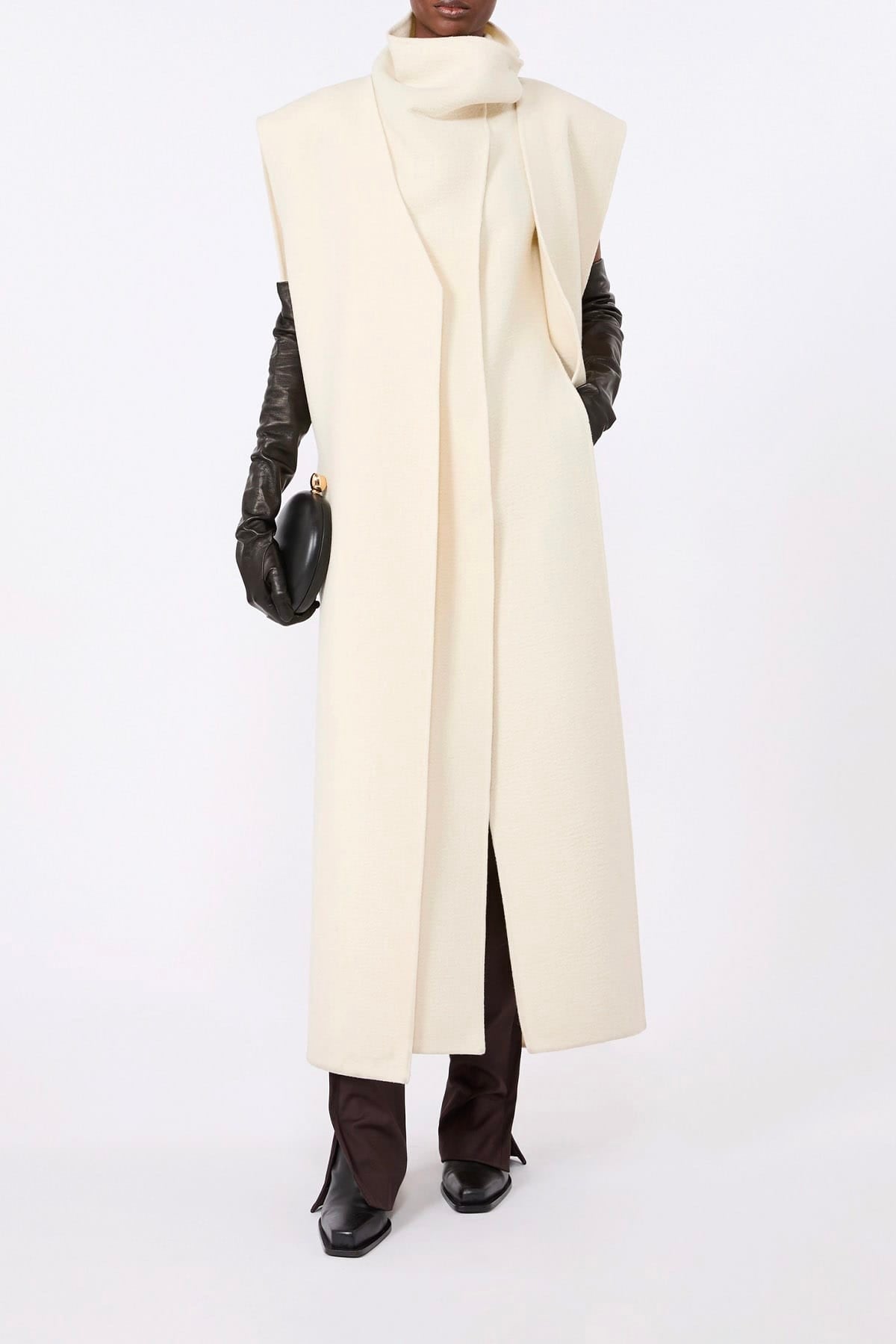 MAXMARA'S BRANDS CAPPOTTO GIACCONE SMAN Cappotto senza maniche donna Sportmax Sfilata Spsnigella