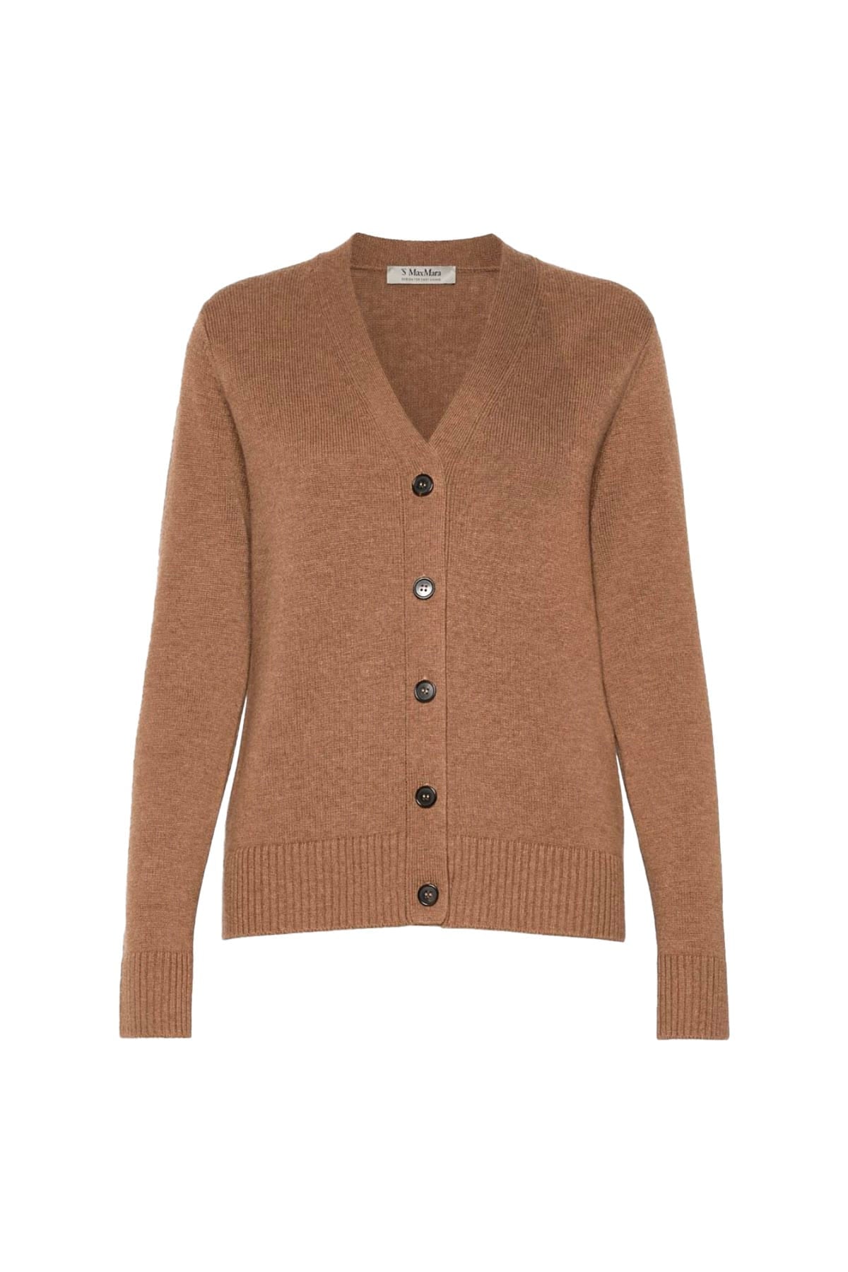 MAXMARA'S BRANDS CARDIGAN  CAMMELLO / XXS Cardigan donna cammello in lana Max Mara Smmapollo
