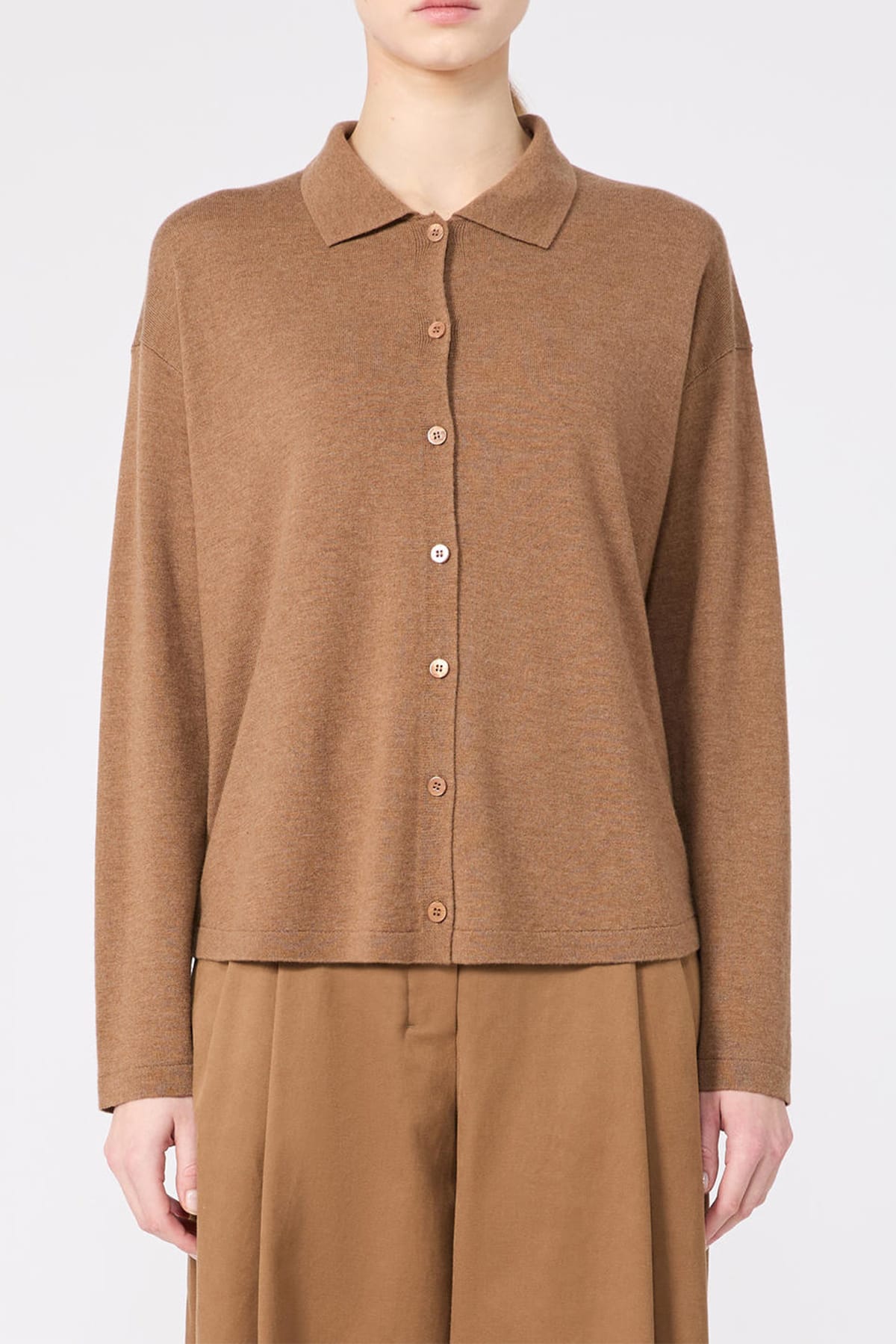 MAXMARA'S BRANDS CARDIGAN  CAMMELLO / XXS Polo in Maglia Donna 'S Max Mara Smmchiara