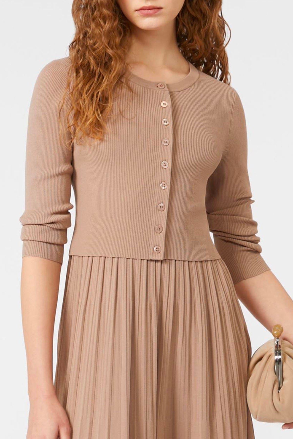 MAXMARA'S BRANDS CARDIGAN  MARRONE / XXS Cardigan con bottoni donna Weekend Max Mara Magiaro