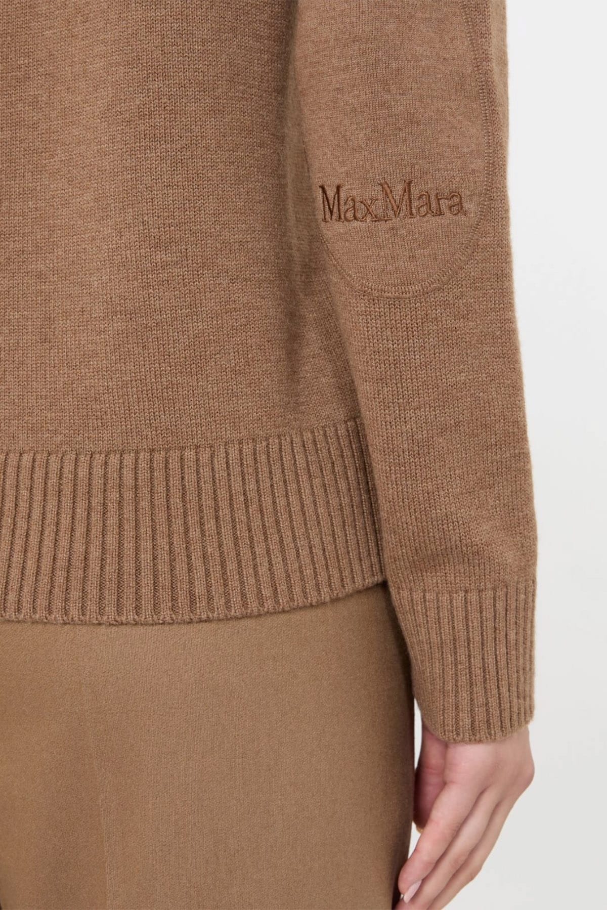 MAXMARA'S BRANDS CARDIGAN  Cardigan donna cammello in lana Max Mara Smmapollo