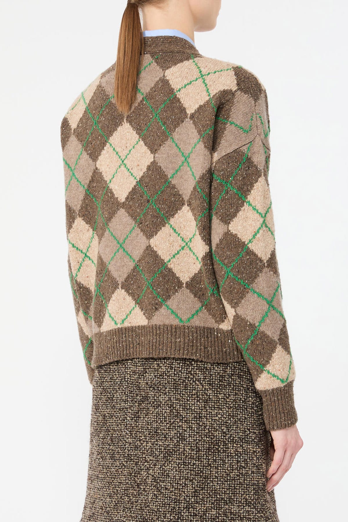 MAXMARA'S BRANDS CARDIGAN  Cardigan fantasia argyle Max Mara Weekend Wkdabile
