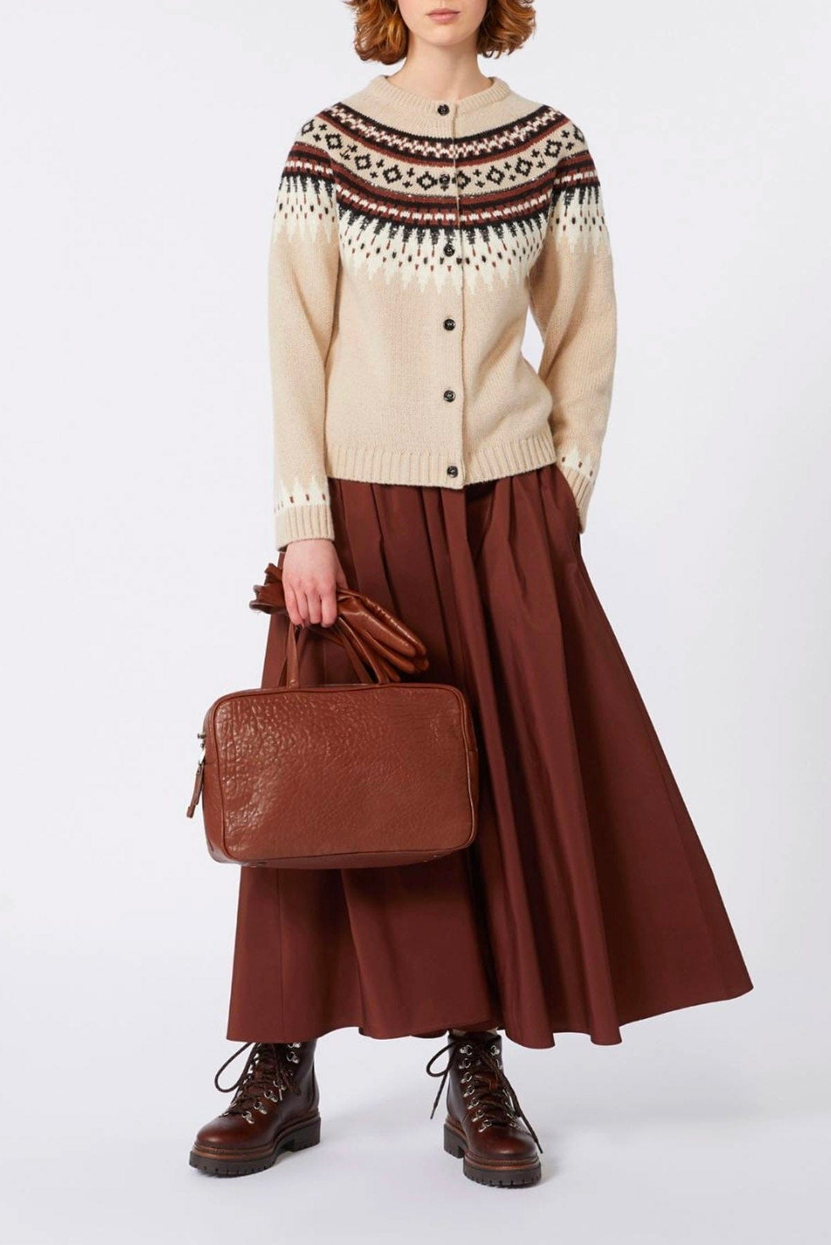 MAXMARA&#39;S BRANDS CARDIGAN  Cardigan in alpaca donna Max Mara Weekend Cabiria1234