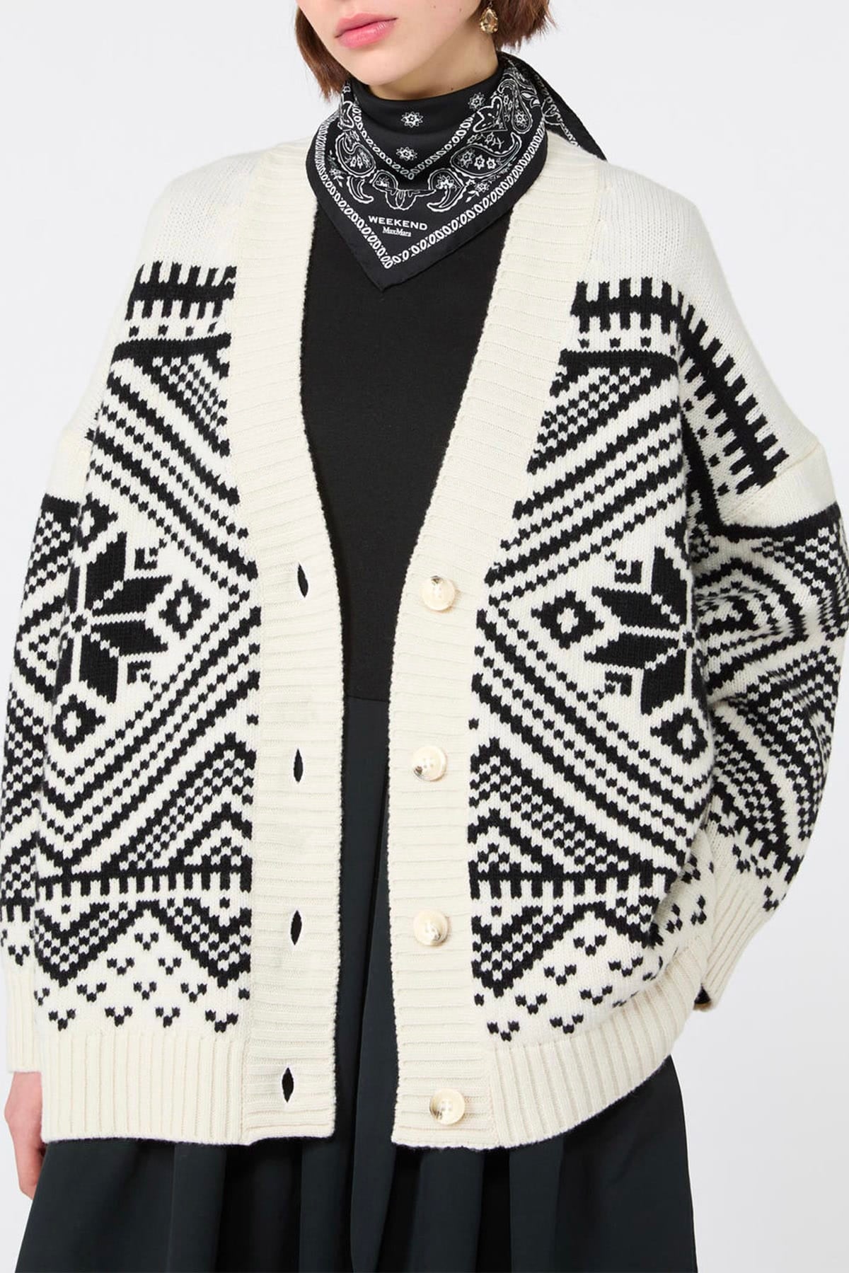 MAXMARA'S BRANDS CARDIGAN  Cardigan in lana donna Max Mara Weekend Wkdbelgio