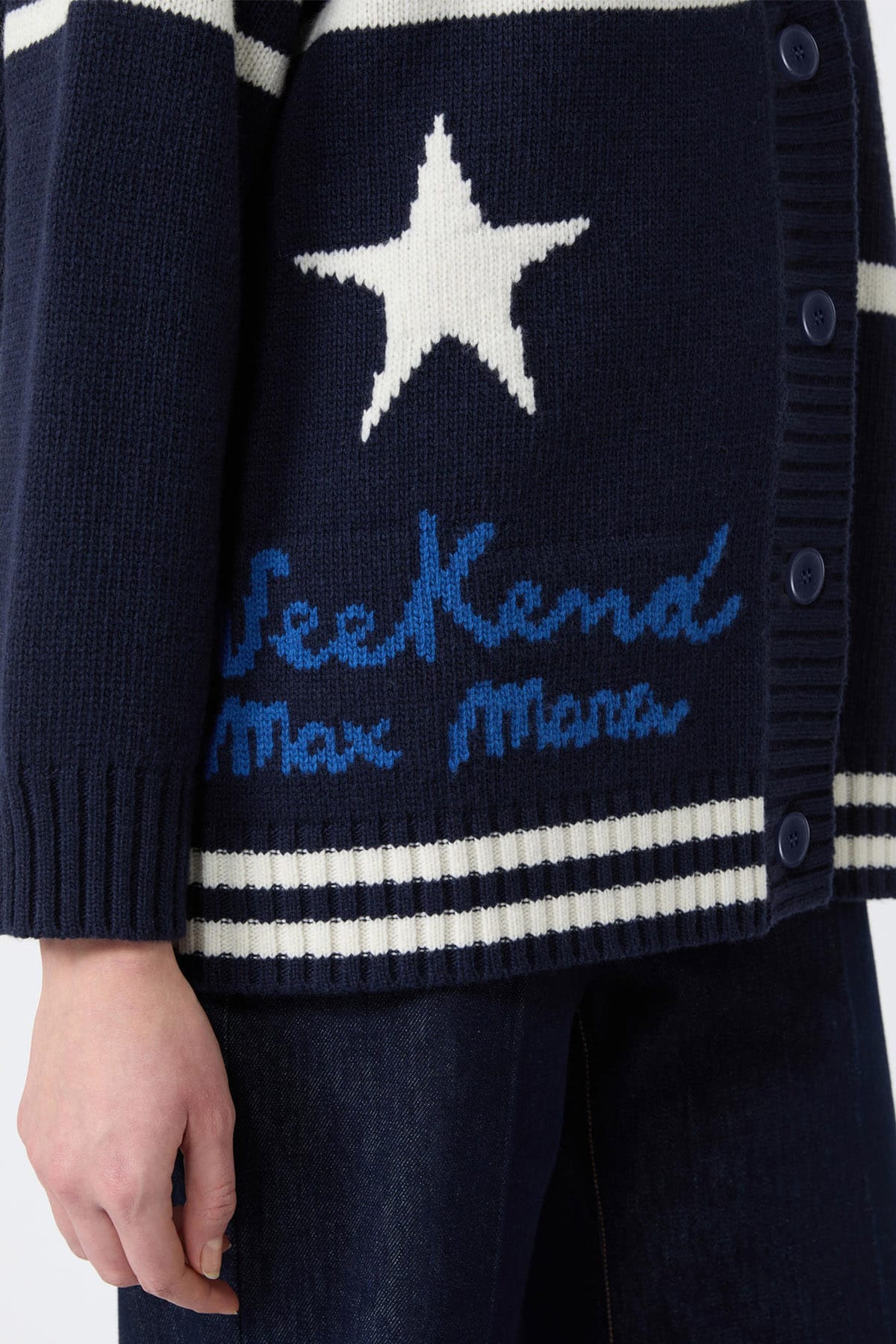 MAXMARA'S BRANDS CARDIGAN  Cardigan in lana donna Max Mara Weekend Wkdbelgio