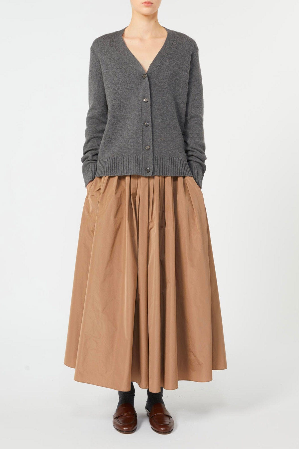 MAXMARA'S BRANDS CARDIGAN  GRIGIO MELANGE / XXS Cardigan in lana donna 'S Max Mara Apollo