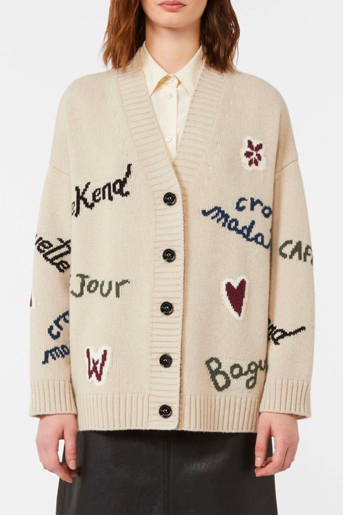 MAXMARA&#39;S BRANDS CARDIGAN  Cardigan in lana donna Weekend Max Mara Belgio