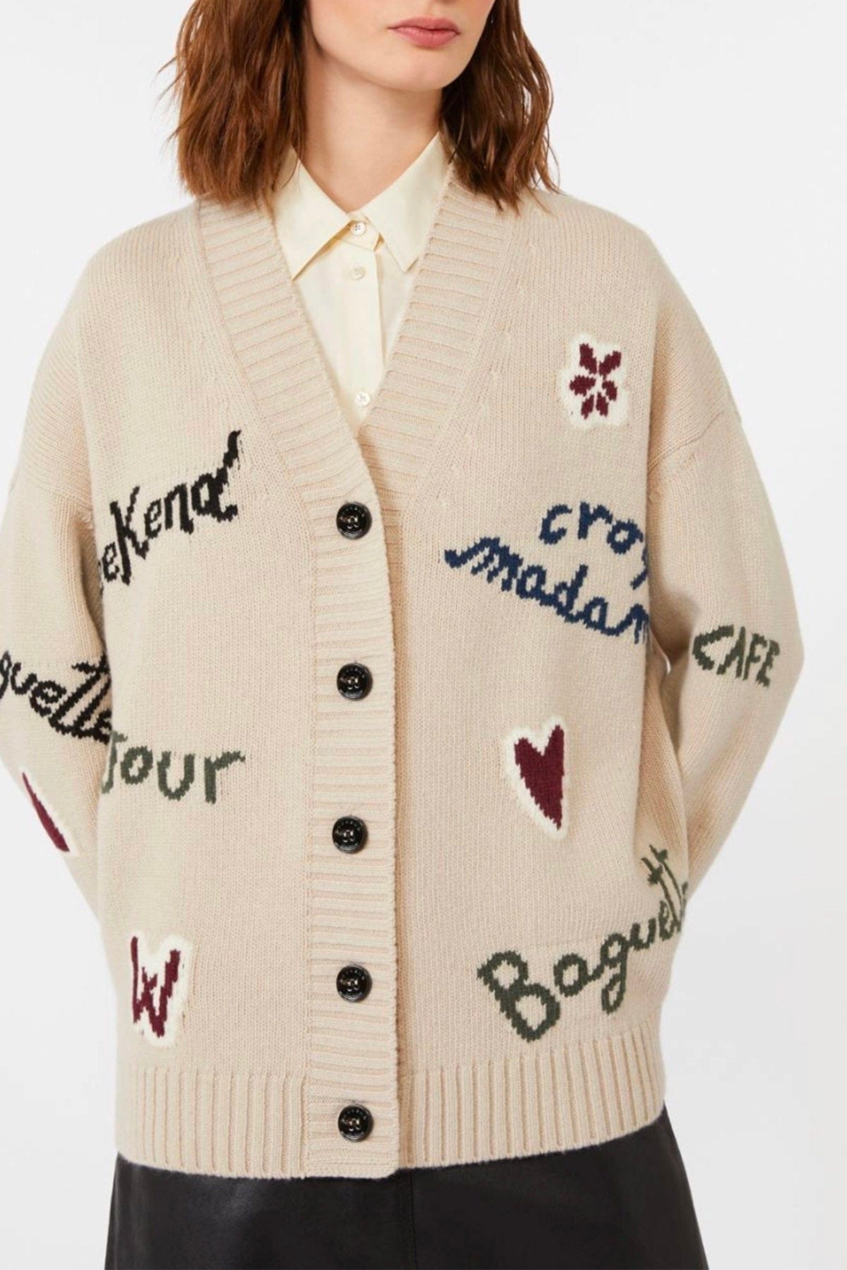 MAXMARA&#39;S BRANDS CARDIGAN  Cardigan in lana donna Weekend Max Mara Belgio