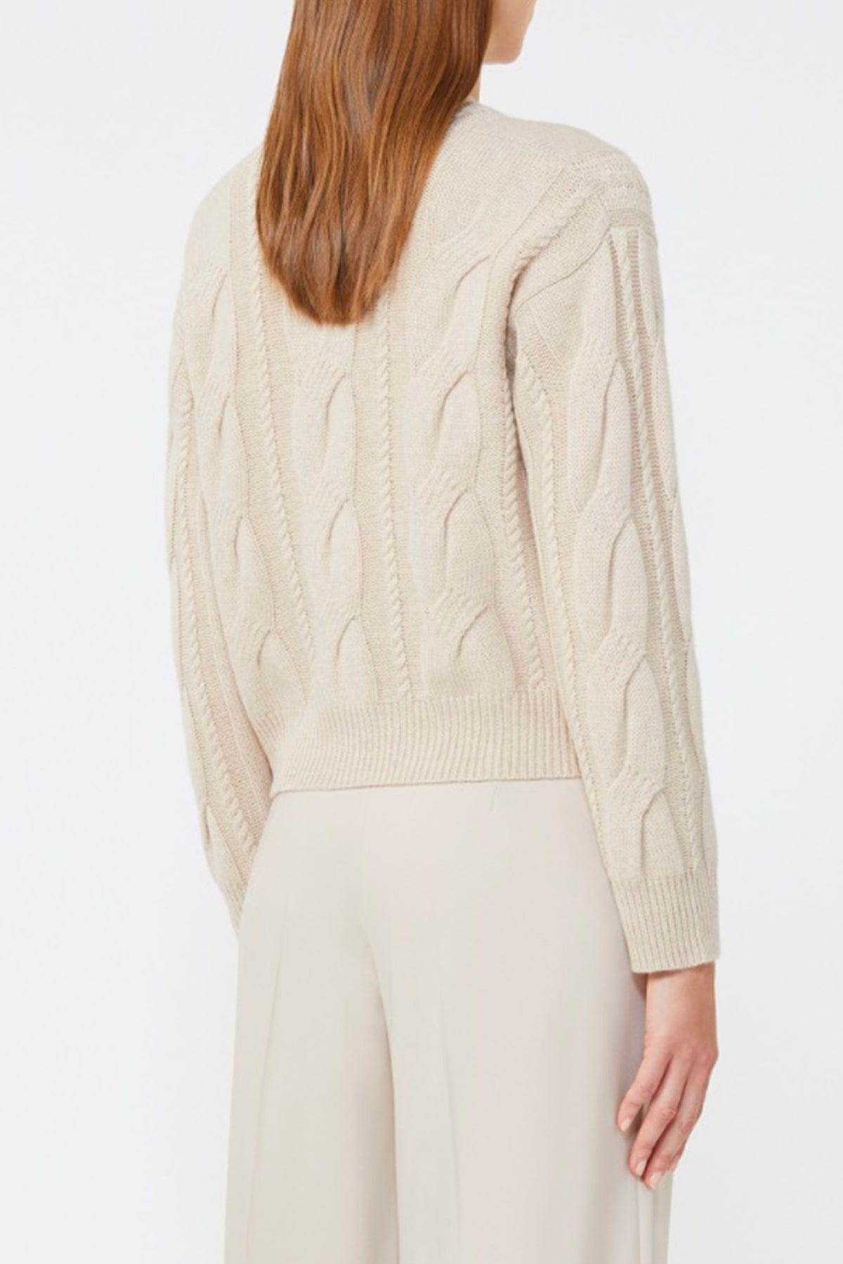 MAXMARA&#39;S BRANDS CARDIGAN  Cardigan in lana e cashmere donna Max Mara Studio Aladino