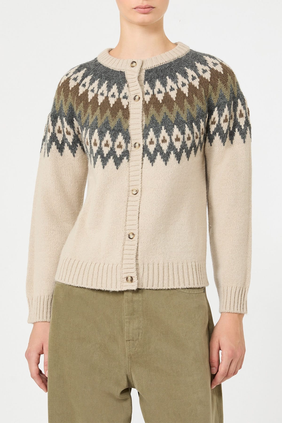 MAXMARA'S BRANDS CARDIGAN  Cardigan in maglia Max Mara Weekend Wkdtarga