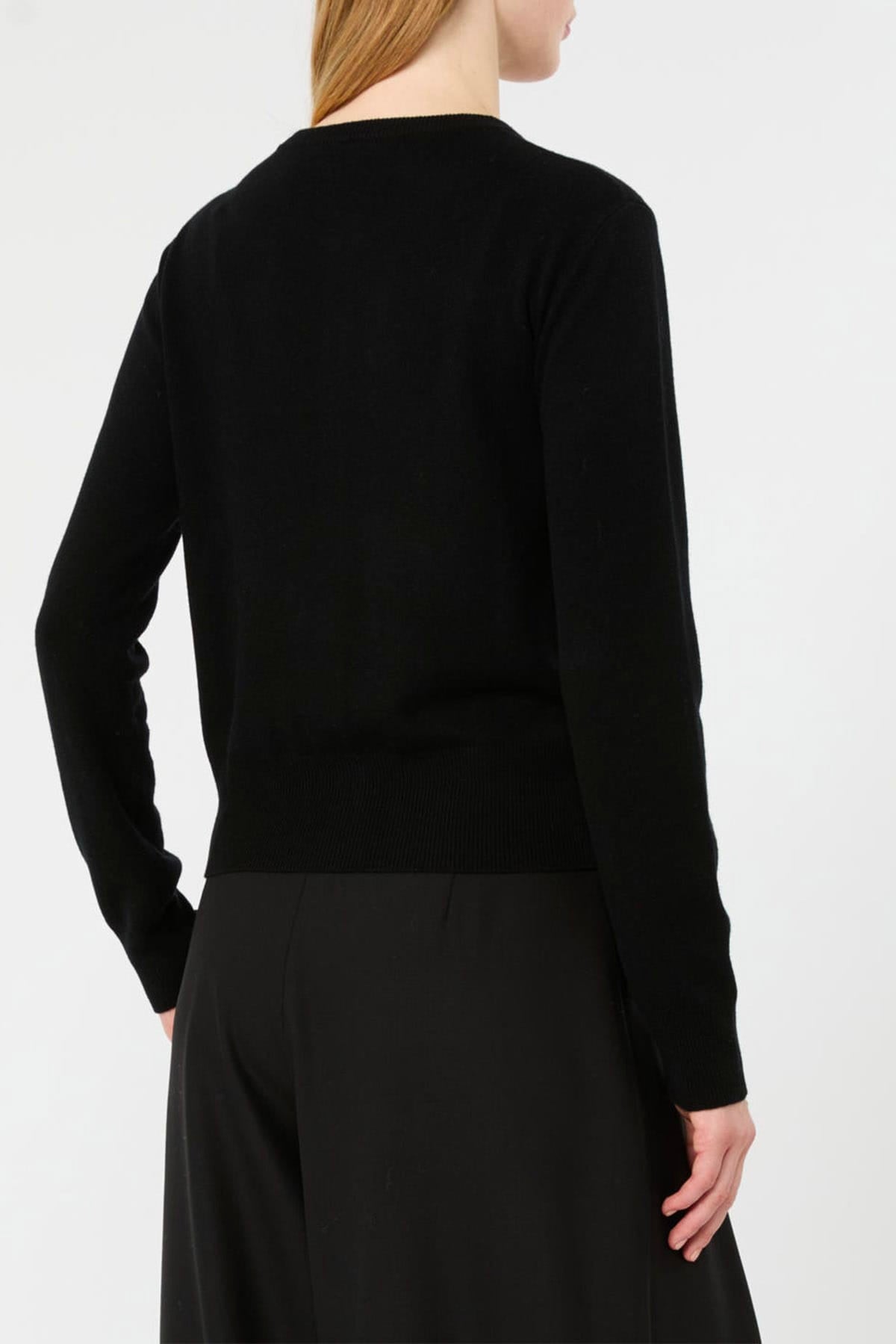 MAXMARA'S BRANDS CARDIGAN  Cardigan nero donna Max Mara Studio Mstgiovane