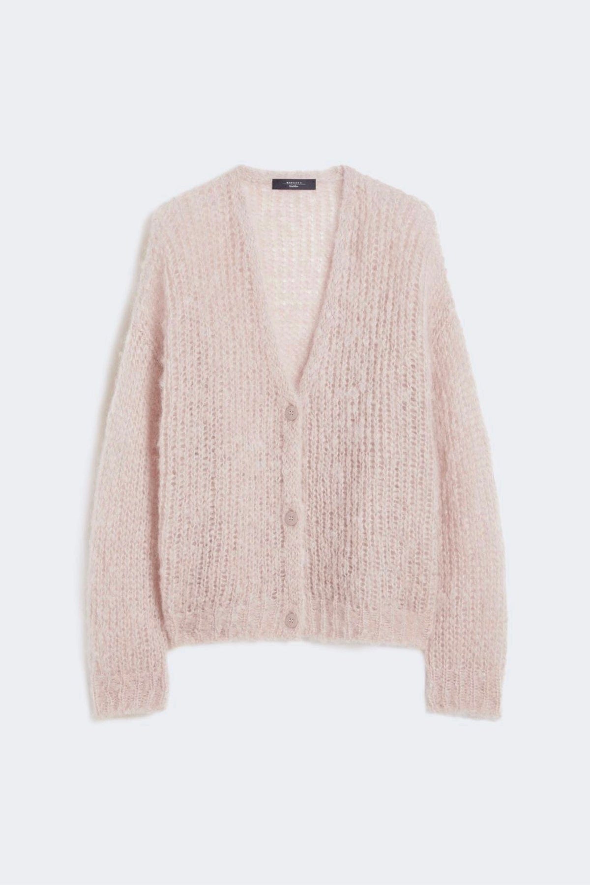 MAXMARA'S BRANDS CARDIGAN  CHIARO / XXS Cardigan in lana e mohair Weekend Max Mara Wkddanza