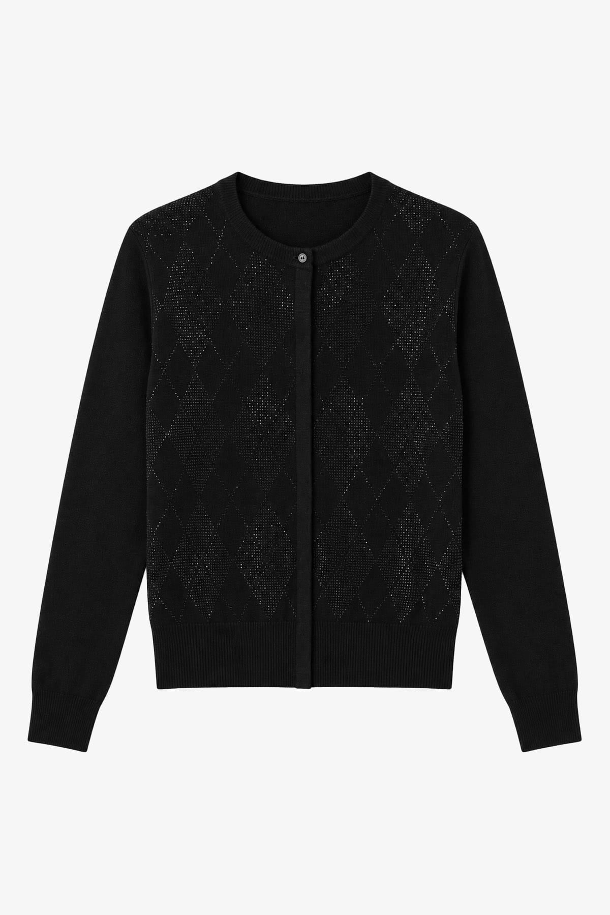 MAXMARA'S BRANDS CARDIGAN  NERO / XXS Cardigan nero donna Max Mara Studio Mstgiovane