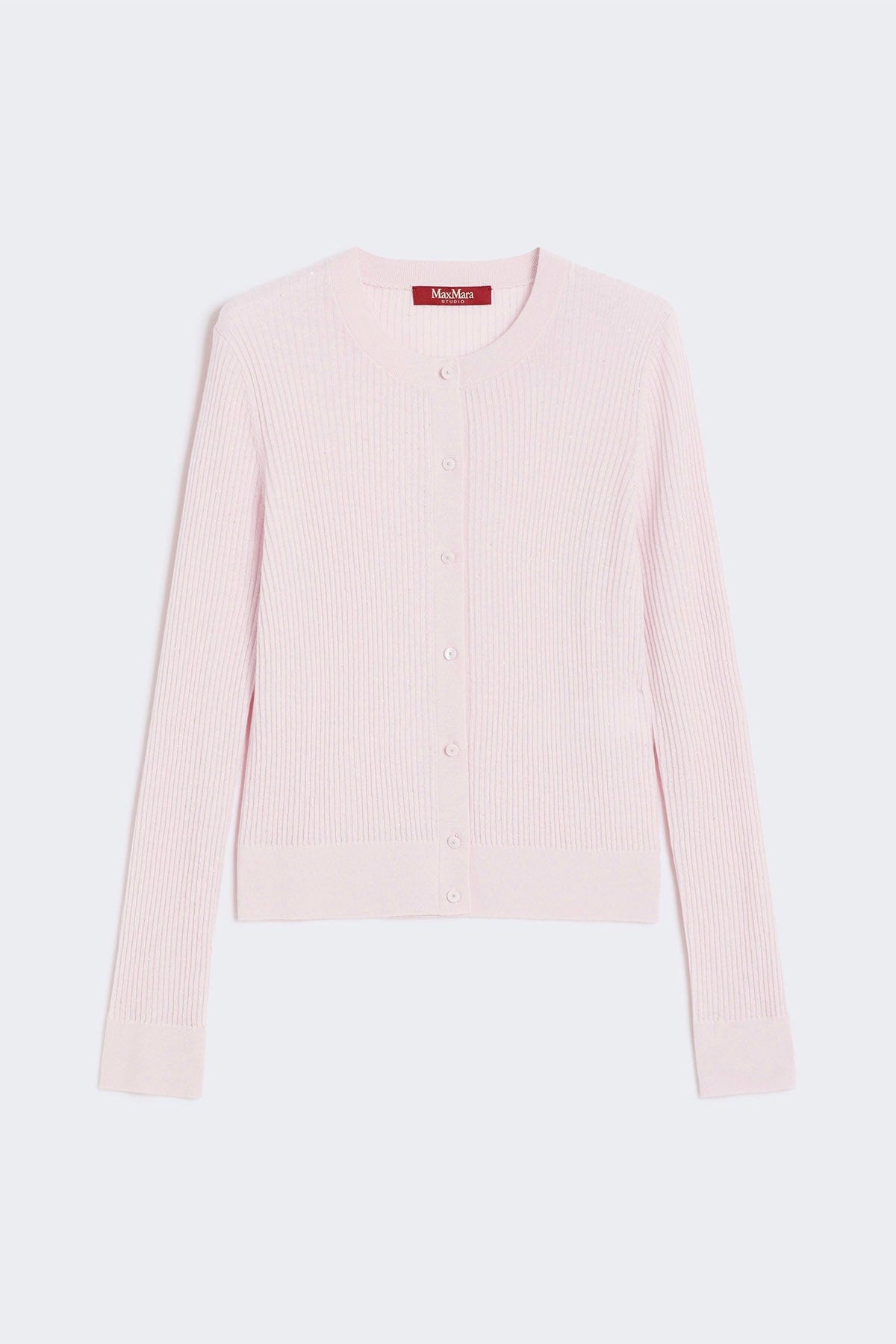 MAXMARA&#39;S BRANDS CARDIGAN  ROSA / XXS Cardigan con micro paillettes donna Studio Max Mara Ribera