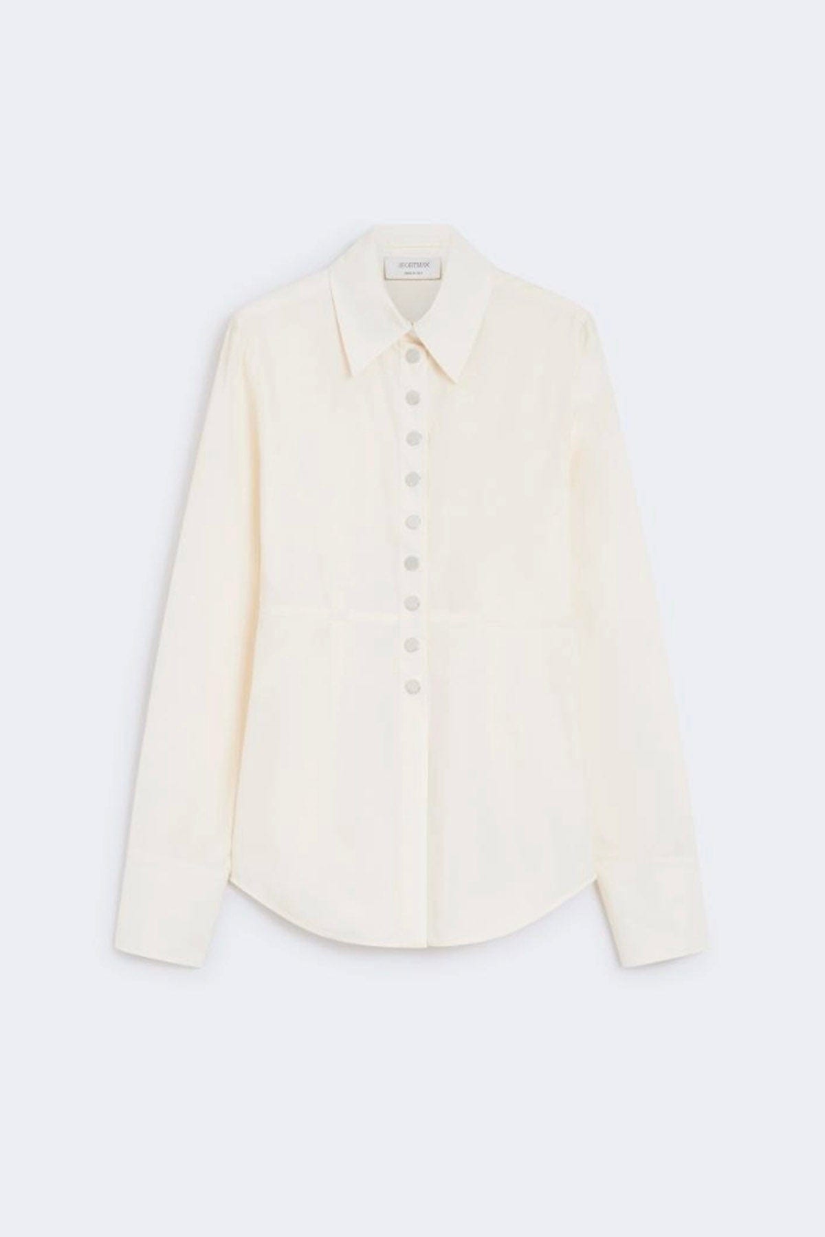 MAXMARA&#39;S BRANDS CASACCA  BIANCO BURRO / 34 Camicia in cotone bianca donna Sportmax Azoto
