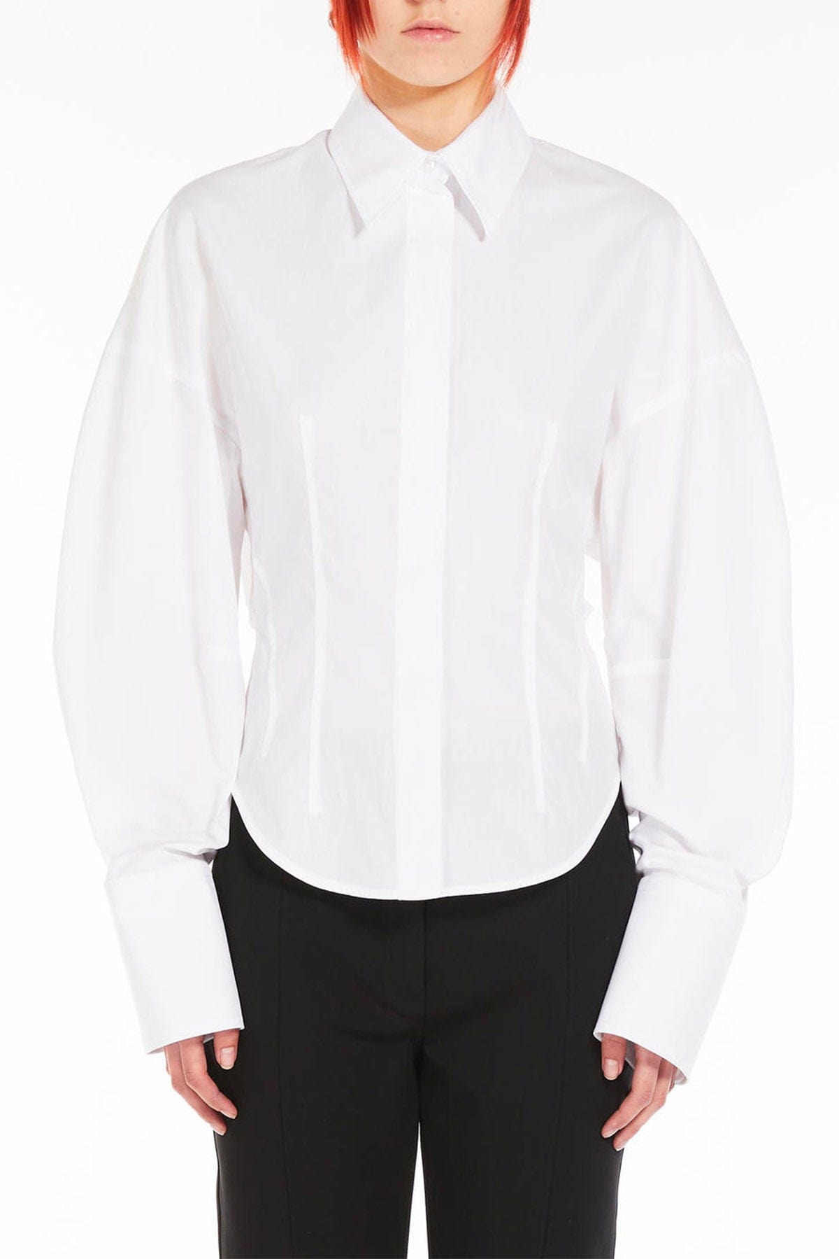 MAXMARA&#39;S BRANDS CASACCA  BIANCO OTTICO / 34 Camicia bianca donna Sportmax Nelson