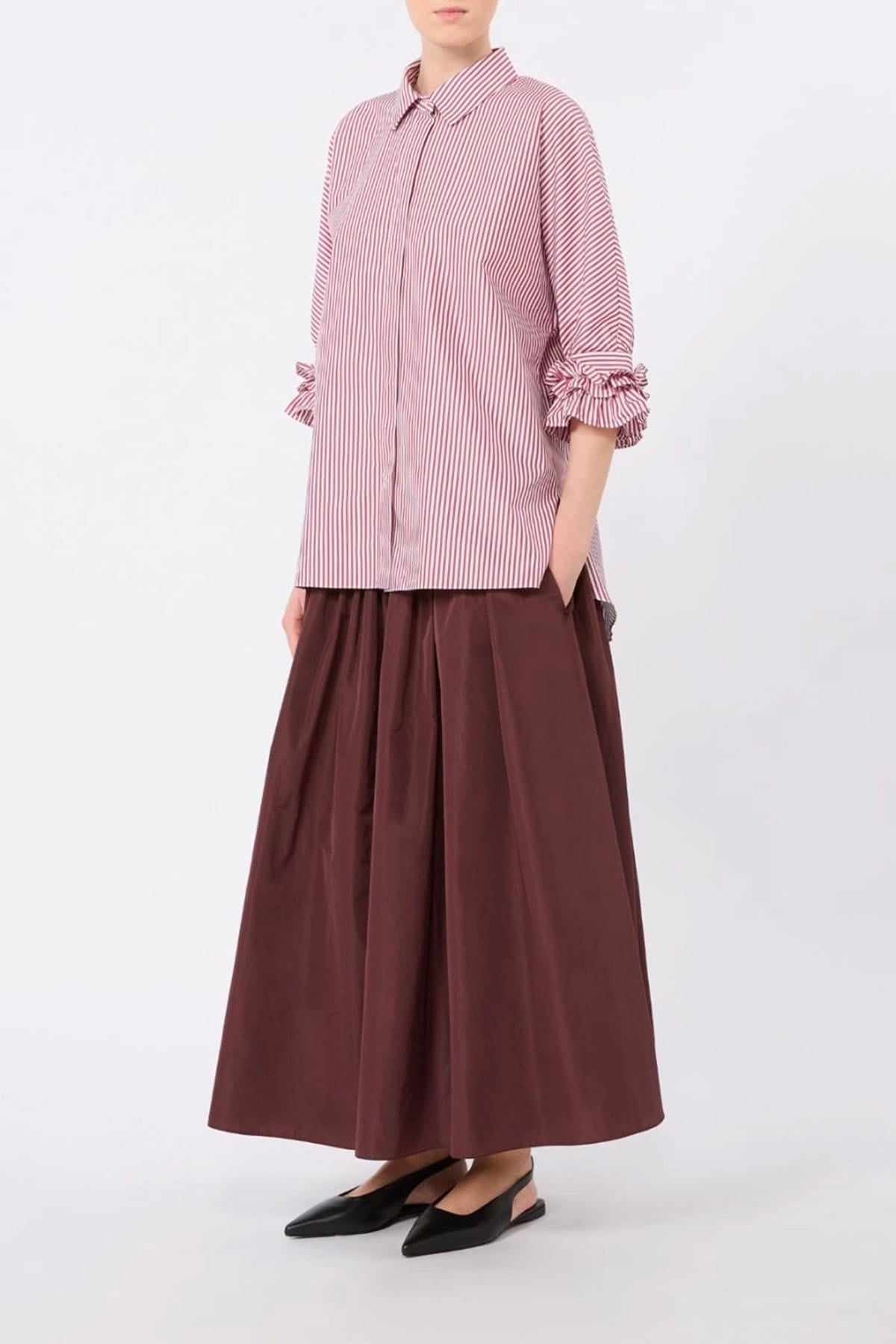 MAXMARA'S BRANDS CASACCA  Blusa donna rigata in cotone 'S Max Mara Smmnebbie