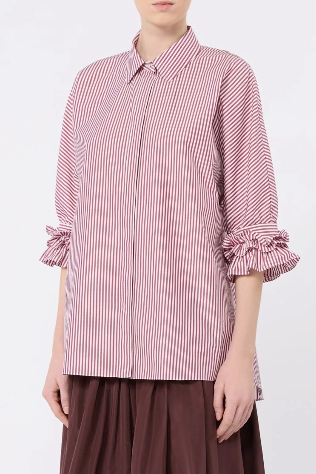 MAXMARA'S BRANDS CASACCA  Blusa donna rigata in cotone 'S Max Mara Smmnebbie