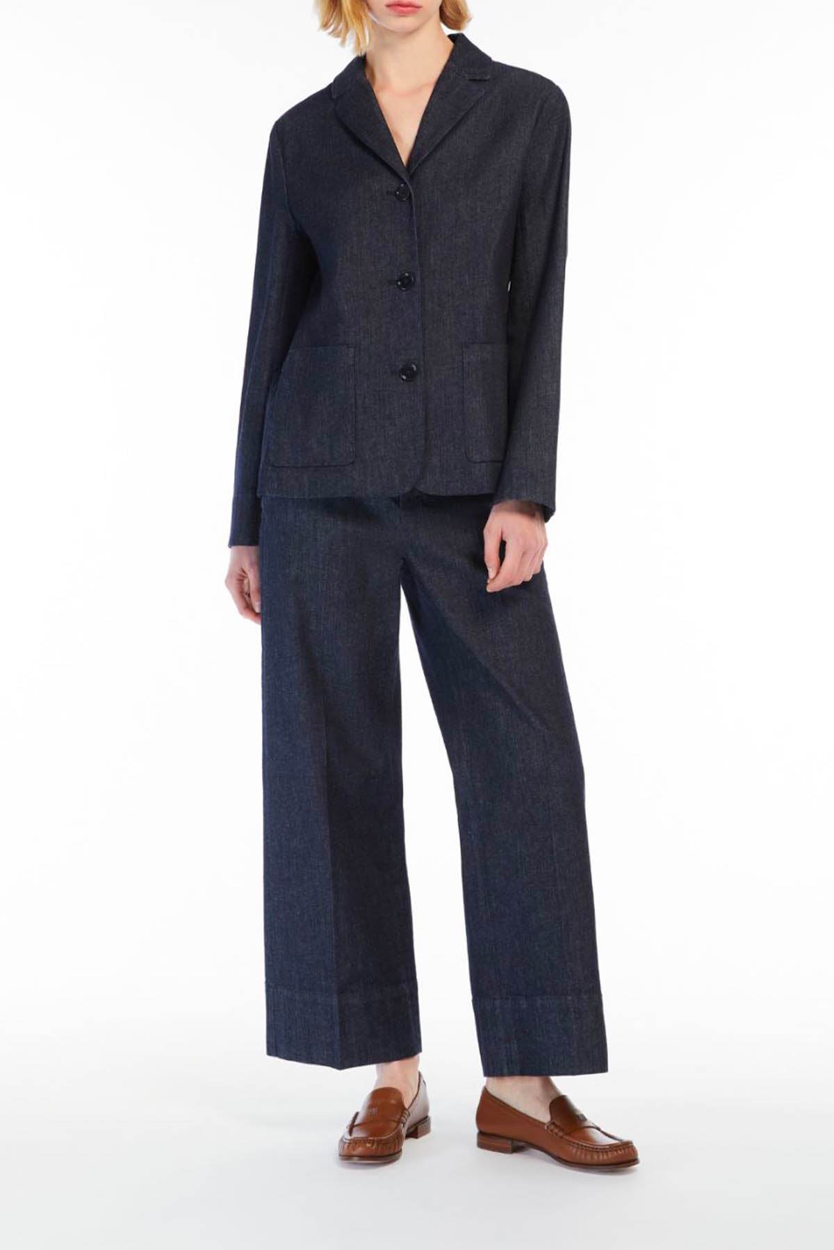 MAXMARA&#39;S BRANDS CASACCA  Blusa in Jeans Donna &#39;S Max Mara Robin