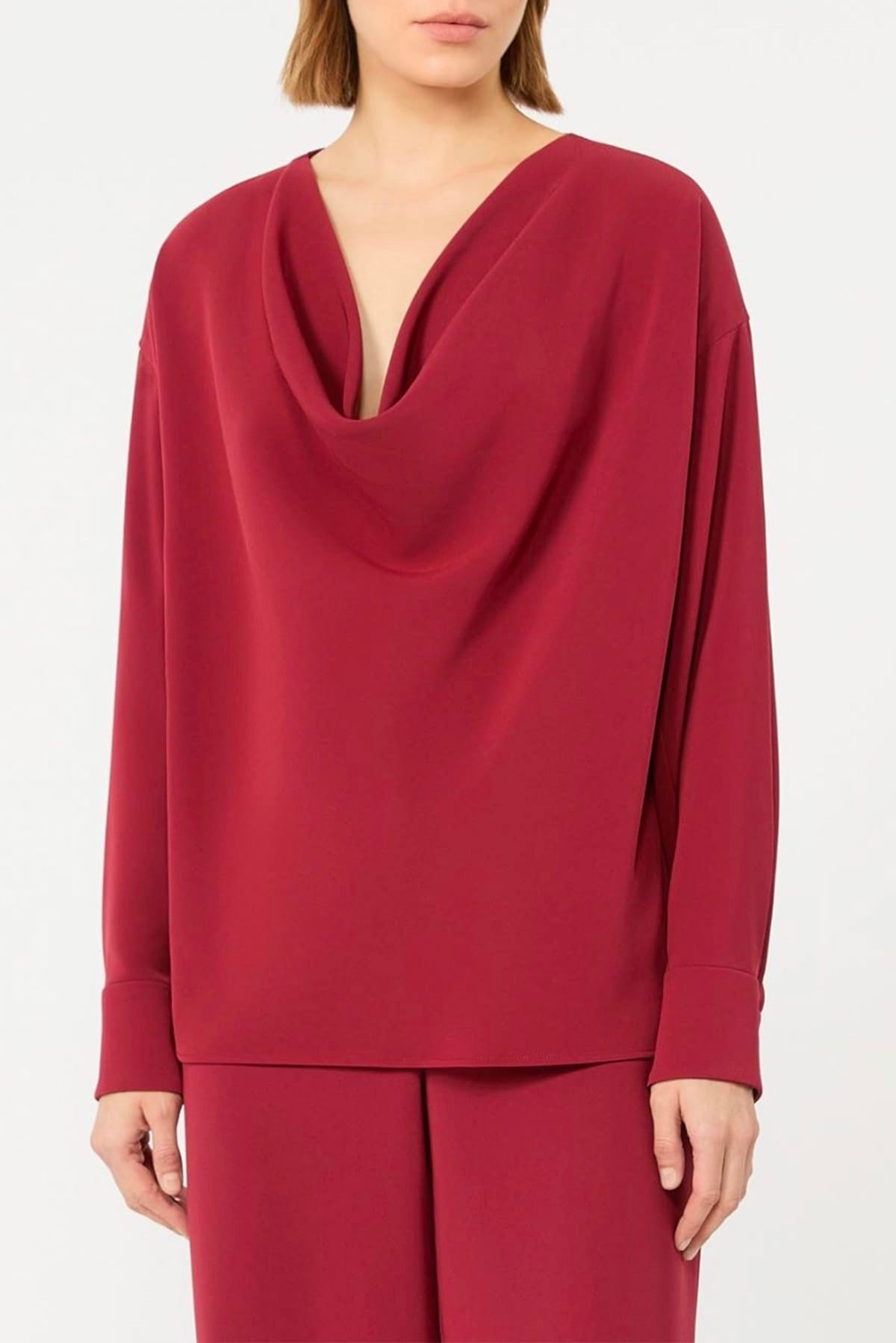 MAXMARA'S BRANDS CASACCA  Blusa rossa donna Max Mara Studio Mstottimo