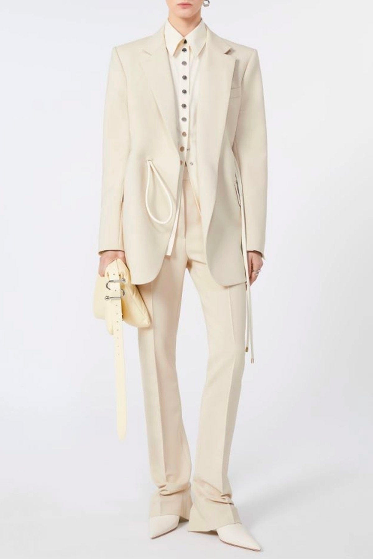MAXMARA&#39;S BRANDS CASACCA  Camicia in cotone bianca donna Sportmax Azoto
