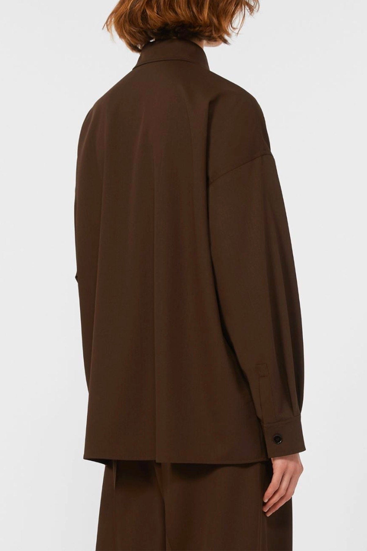 MAXMARA&#39;S BRANDS CASACCA  Camicia marrone donna Max Mara Weekend Firmina