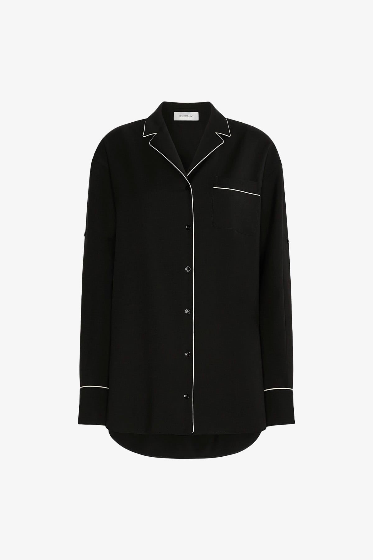 MAXMARA'S BRANDS CASACCA  NERO / 34 Blusa in lana donna Sportmax Spxsalice