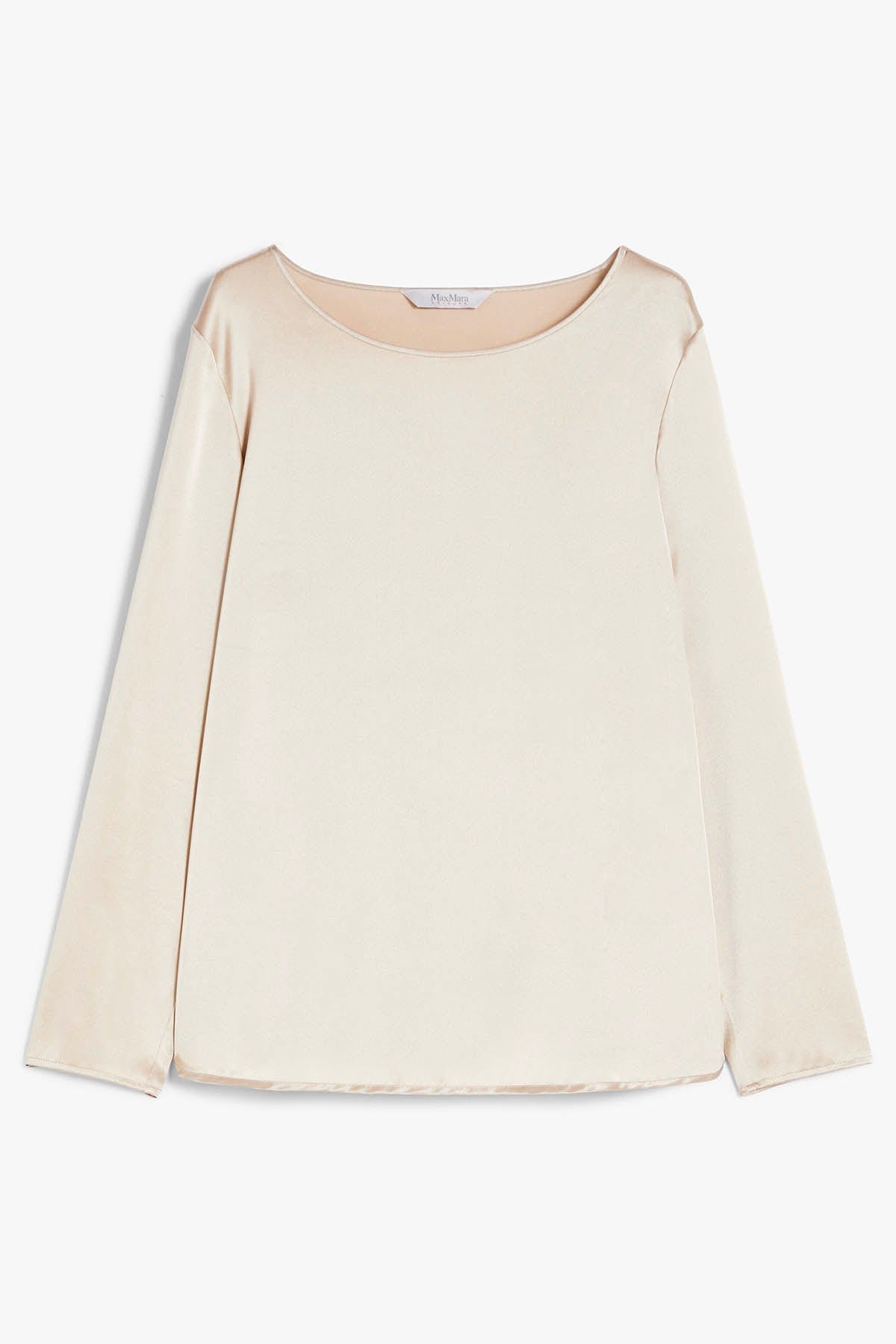 MAXMARA&#39;S BRANDS CASACCA  NEUTRO / 34 Blusa in Seta Donna Max Mara Leisure Moldava